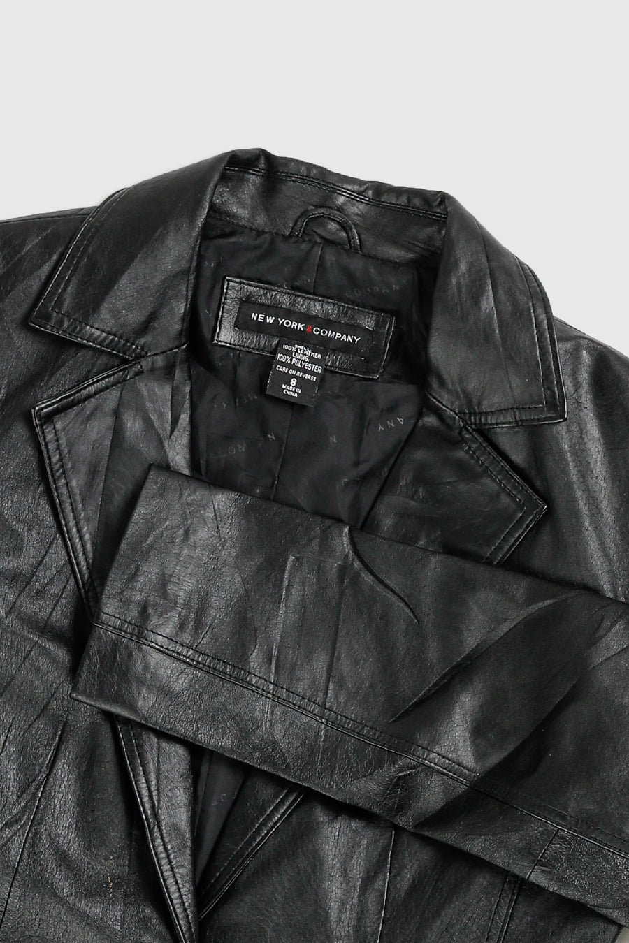 Vintage Leather Jacket - Women's XS