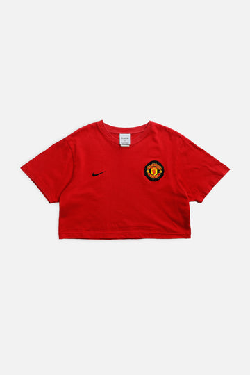 Rework Crop Manchester Soccer Tee - M