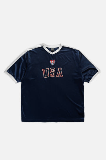 Vintage USA Soccer Jersey - L