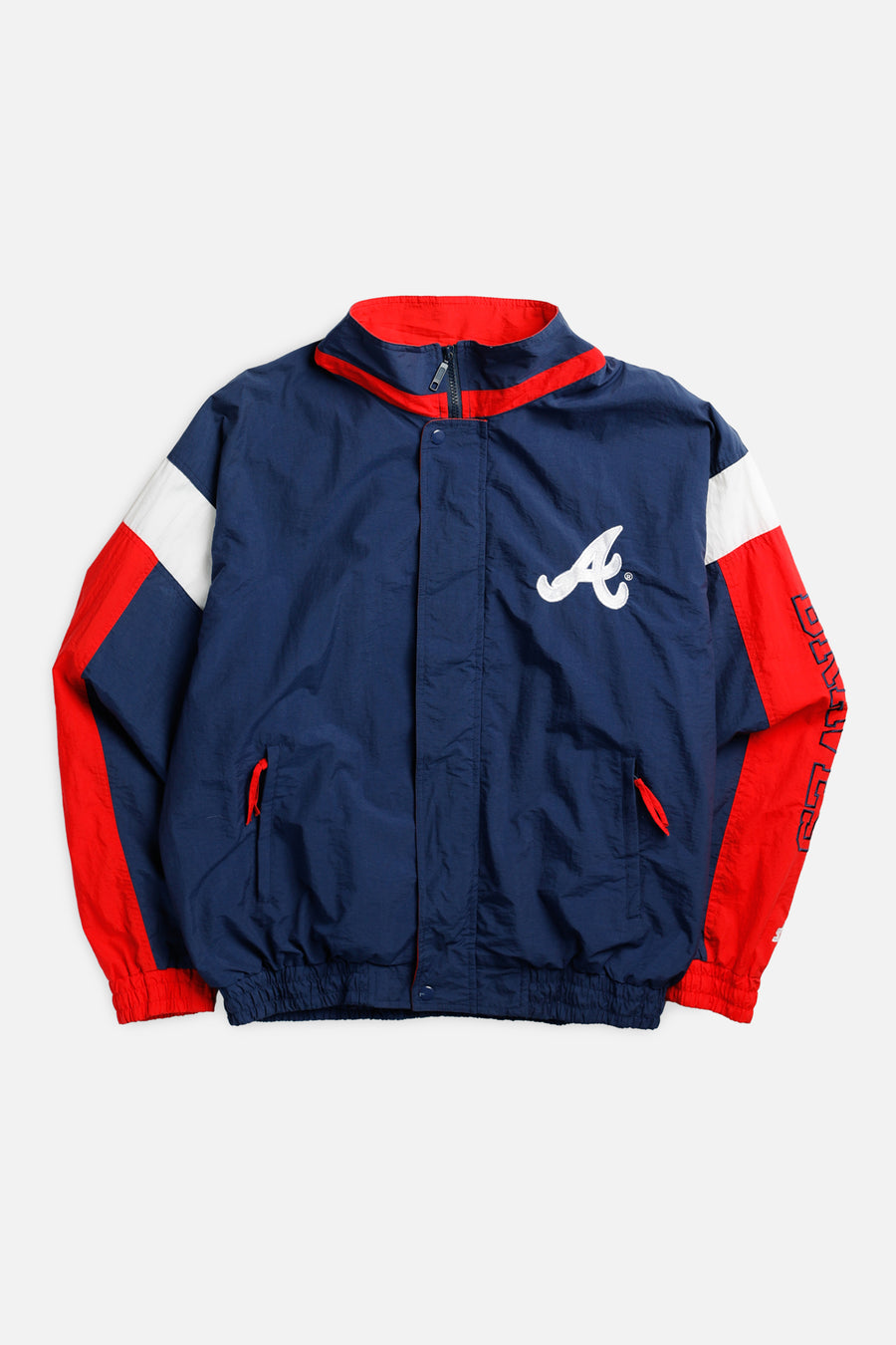 Vintage Atlanta Braves MLB Starter Jacket - L