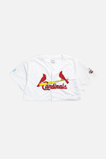 Rework Crop St. Louis Cardinals MLB Jersey - L