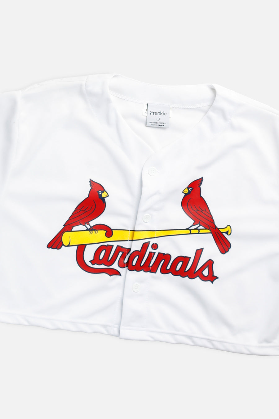 Rework Crop St. Louis Cardinals MLB Jersey - L