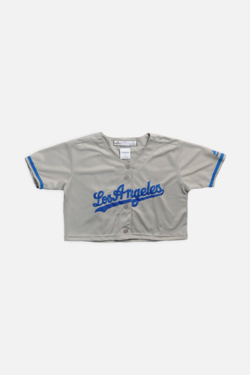 Rework Crop LA Dodgers MLB Jersey - S