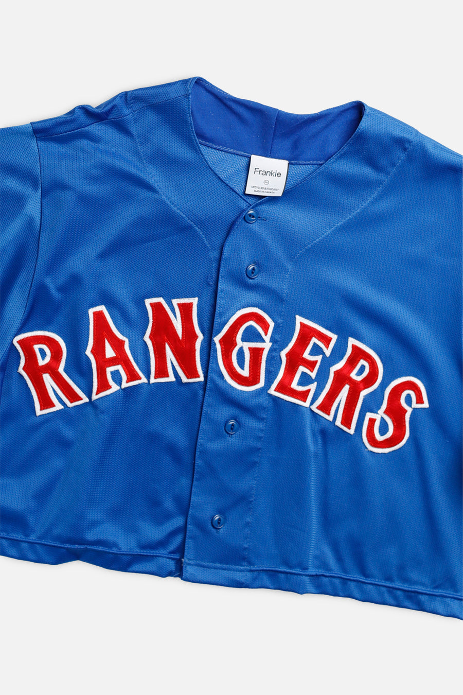 Rework Crop Texas Rangers MLB Jersey - XXL