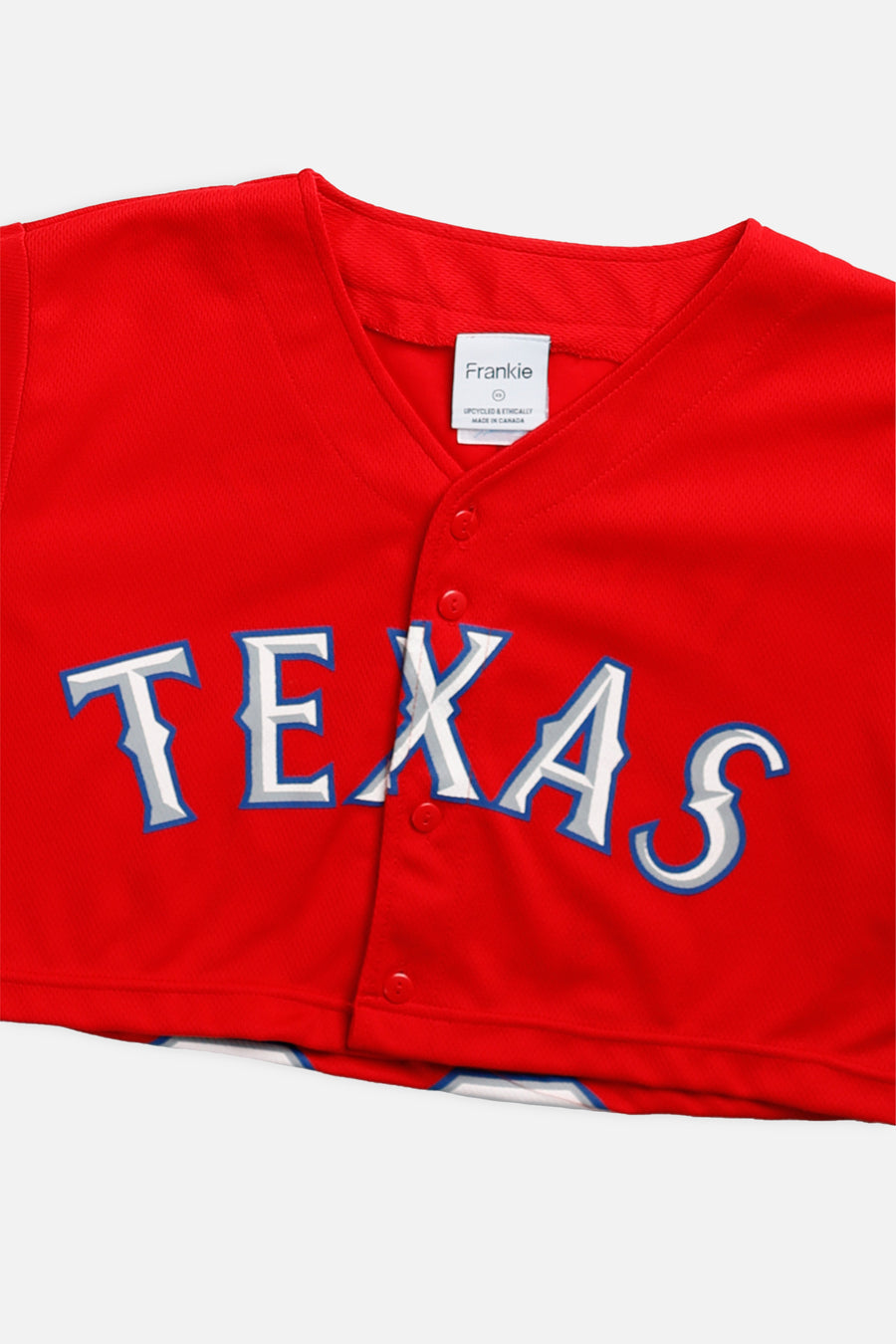 Rework Crop Texas Rangers MLB Jersey - XS