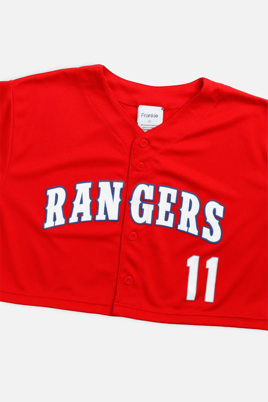 Rework Crop Texas Rangers MLB Jersey - M