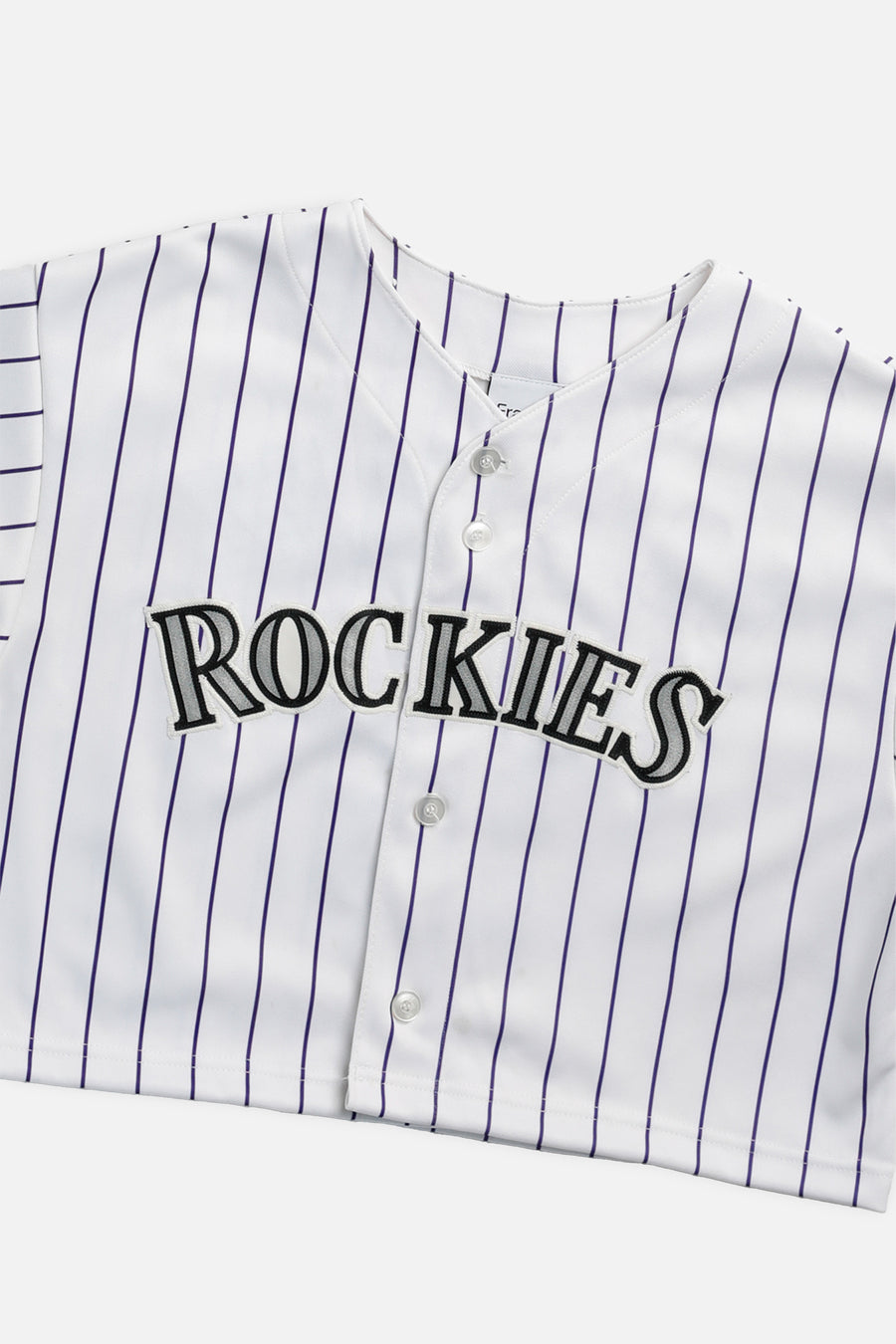 Rework Crop Colorado Rockies MLB Jersey - M