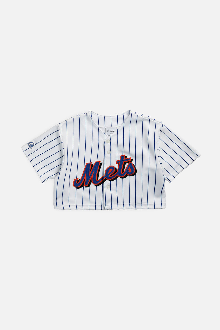 Rework Crop NY Mets MLB Jersey - XS