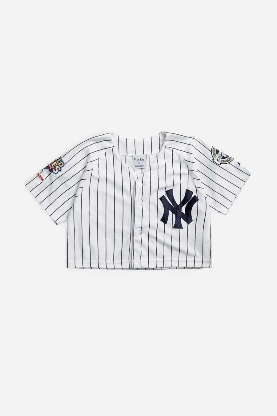 Rework Crop NY Yankees MLB Jersey - XS