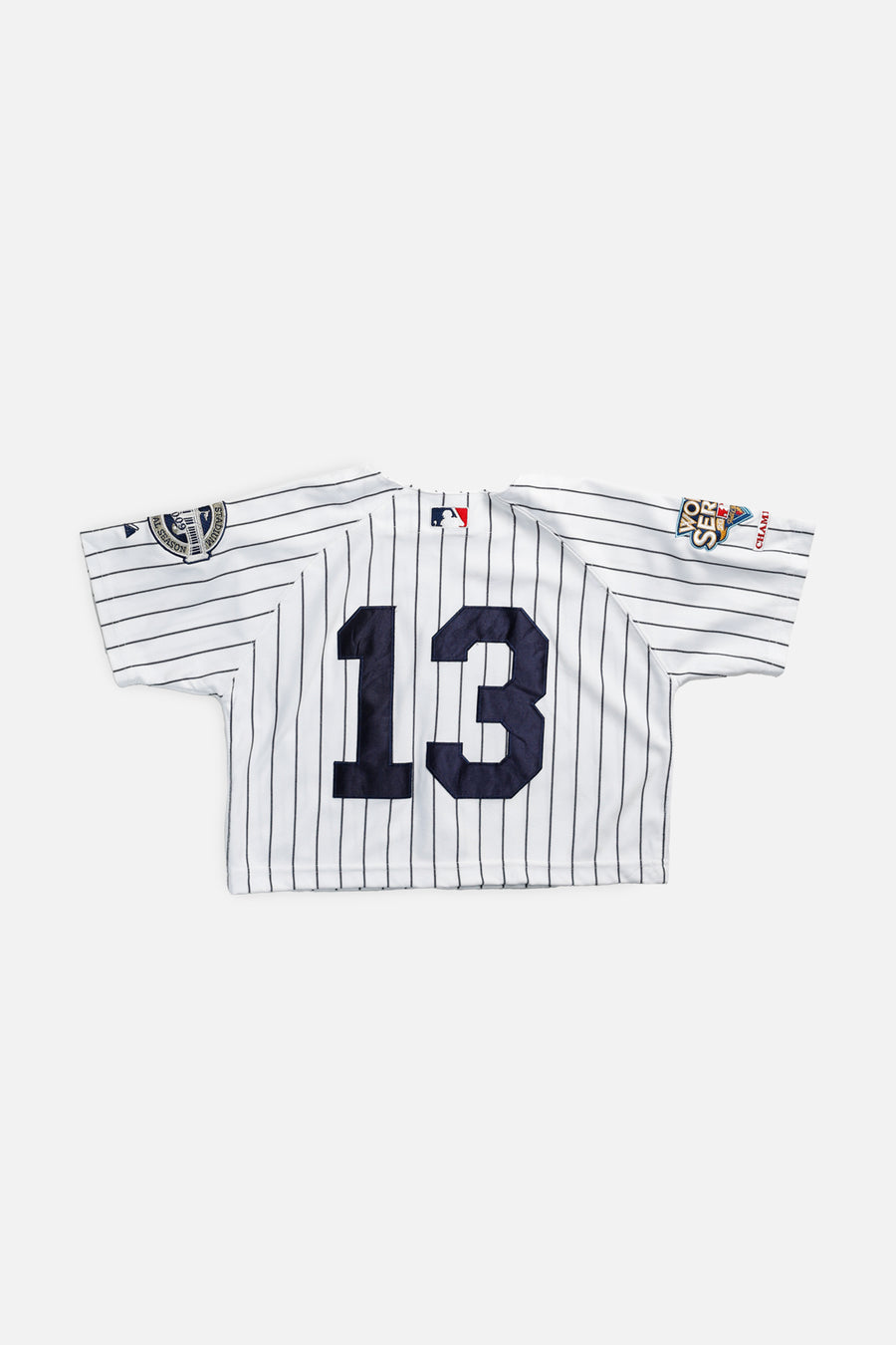 Rework Crop NY Yankees MLB Jersey - XS