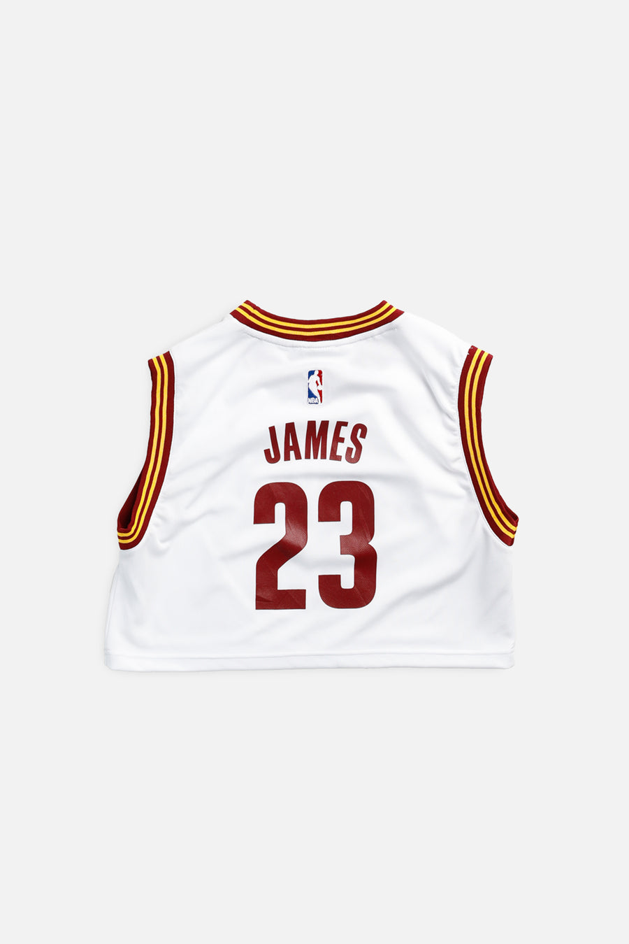 Rework Cleveland Cavaliers NBA Crop Jersey - M