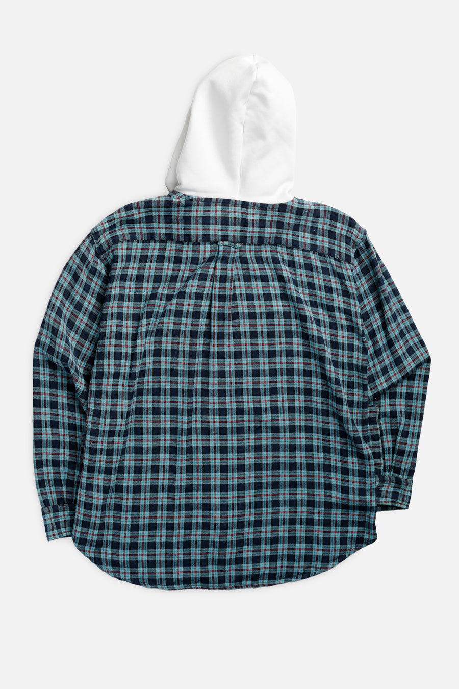 Unisex Rework Hooded Flannel - S