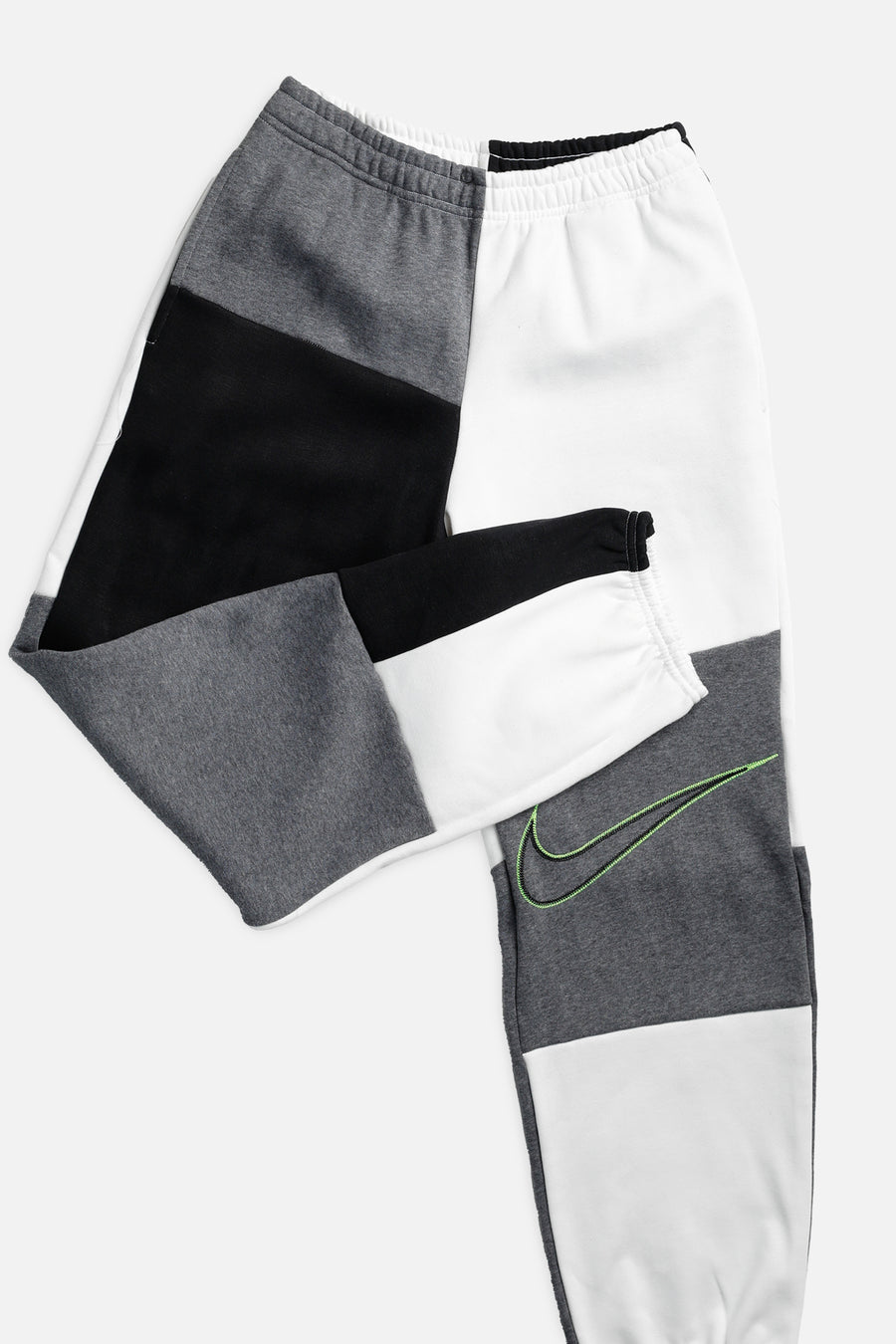 Unisex Rework Nike Patchwork Sweatpants - S