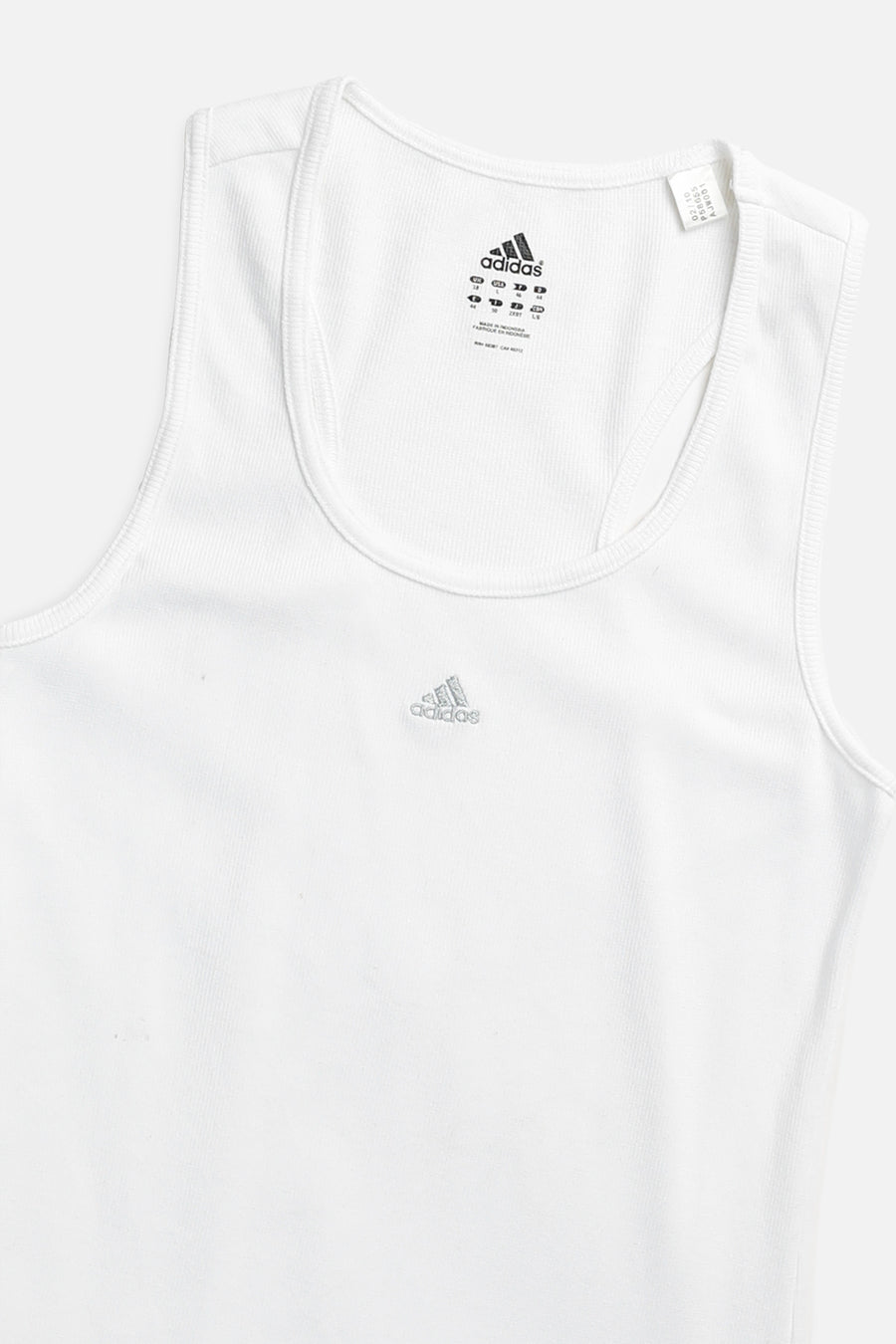 Vintage Adidas Rib Knit Tank - Women's L