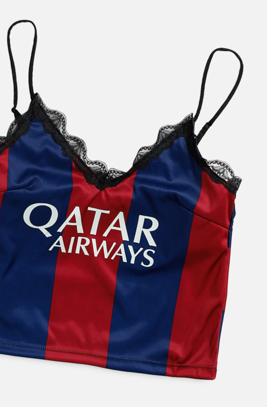 Rework Barcelona Soccer Lace Tank- XS