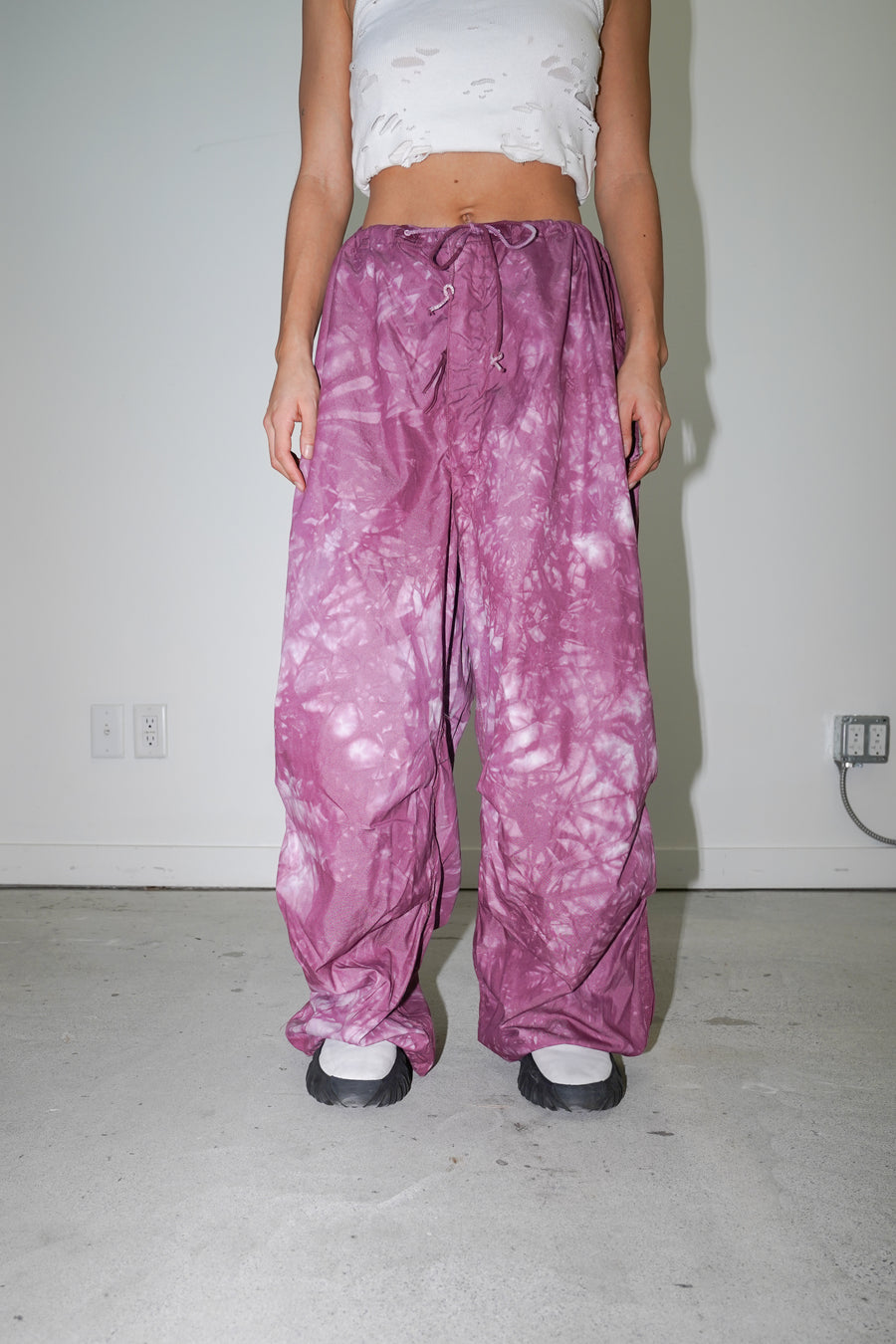 Vintage Pink Parachute Pants – Frankie Collective