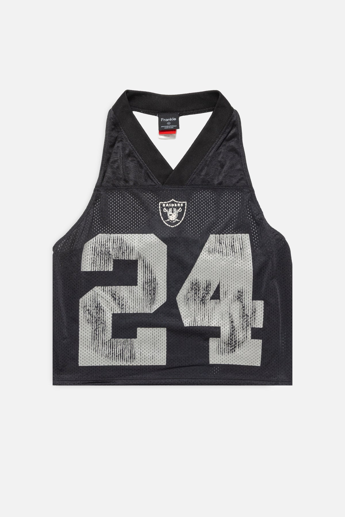 Rework Oakland Raiders Halter Top