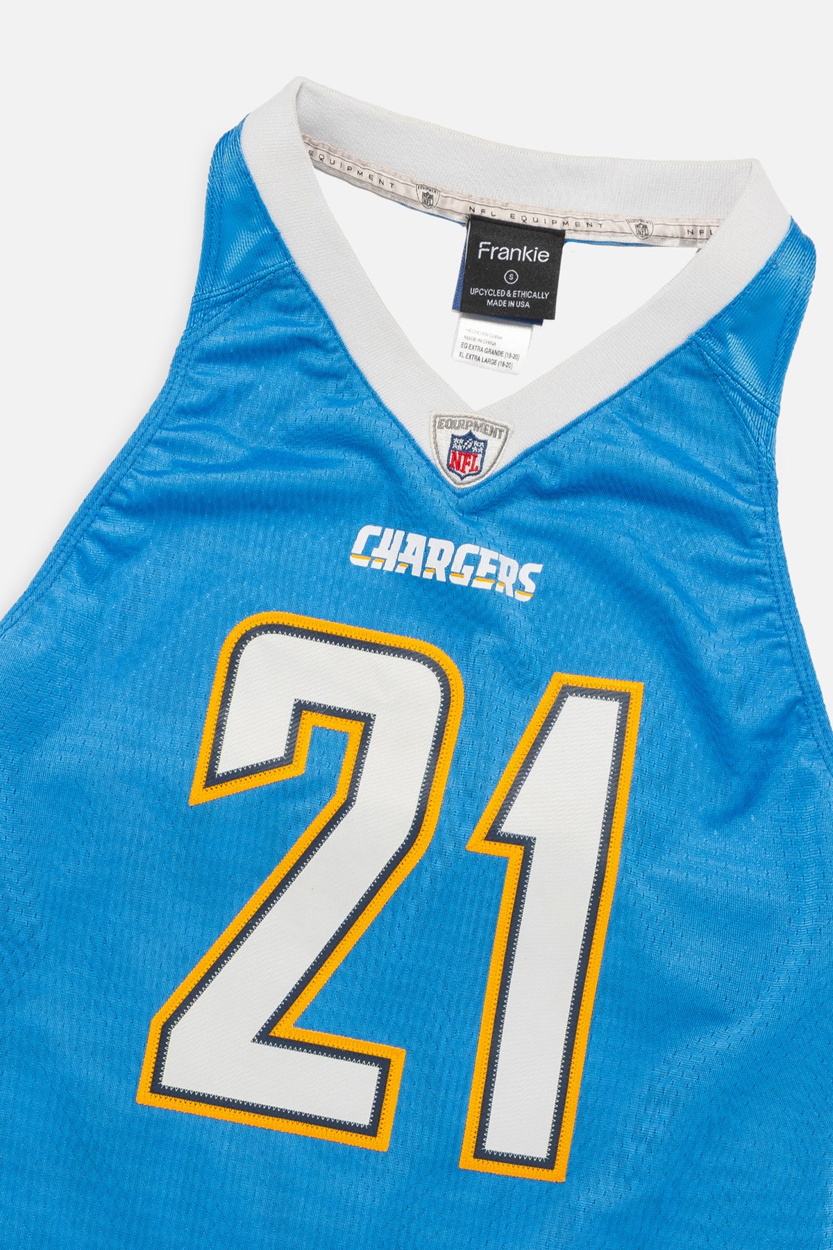 Rework Los Angeles Chargers Halter Top