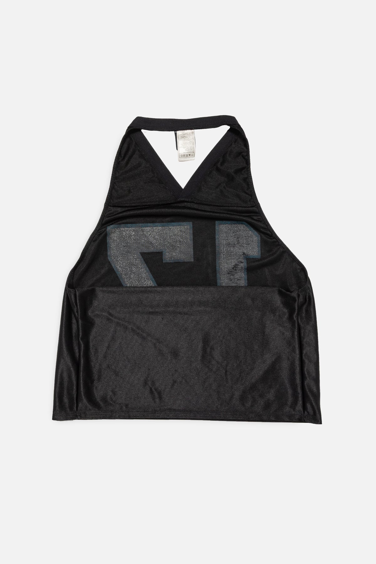 Rework Carolina Panthers Halter Top