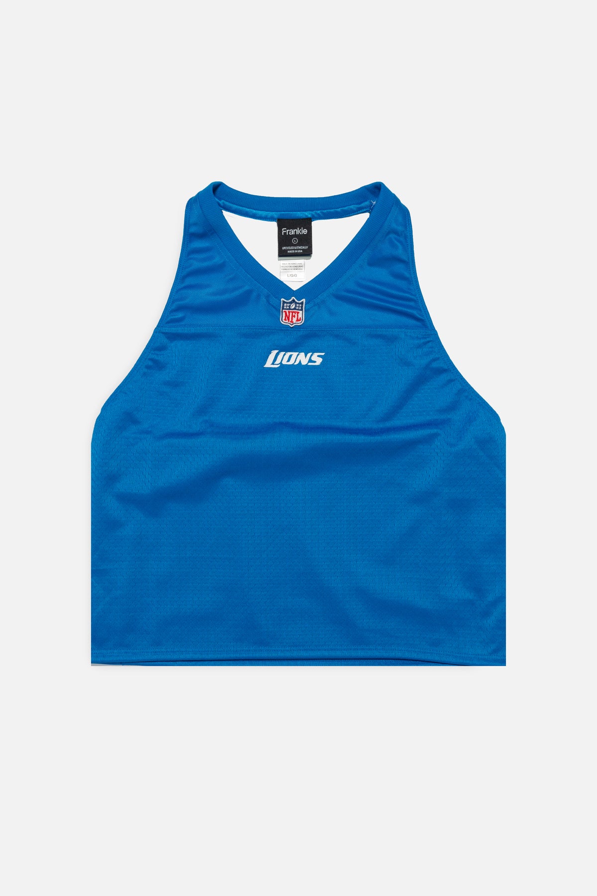 Rework Detroit Lions Halter Top