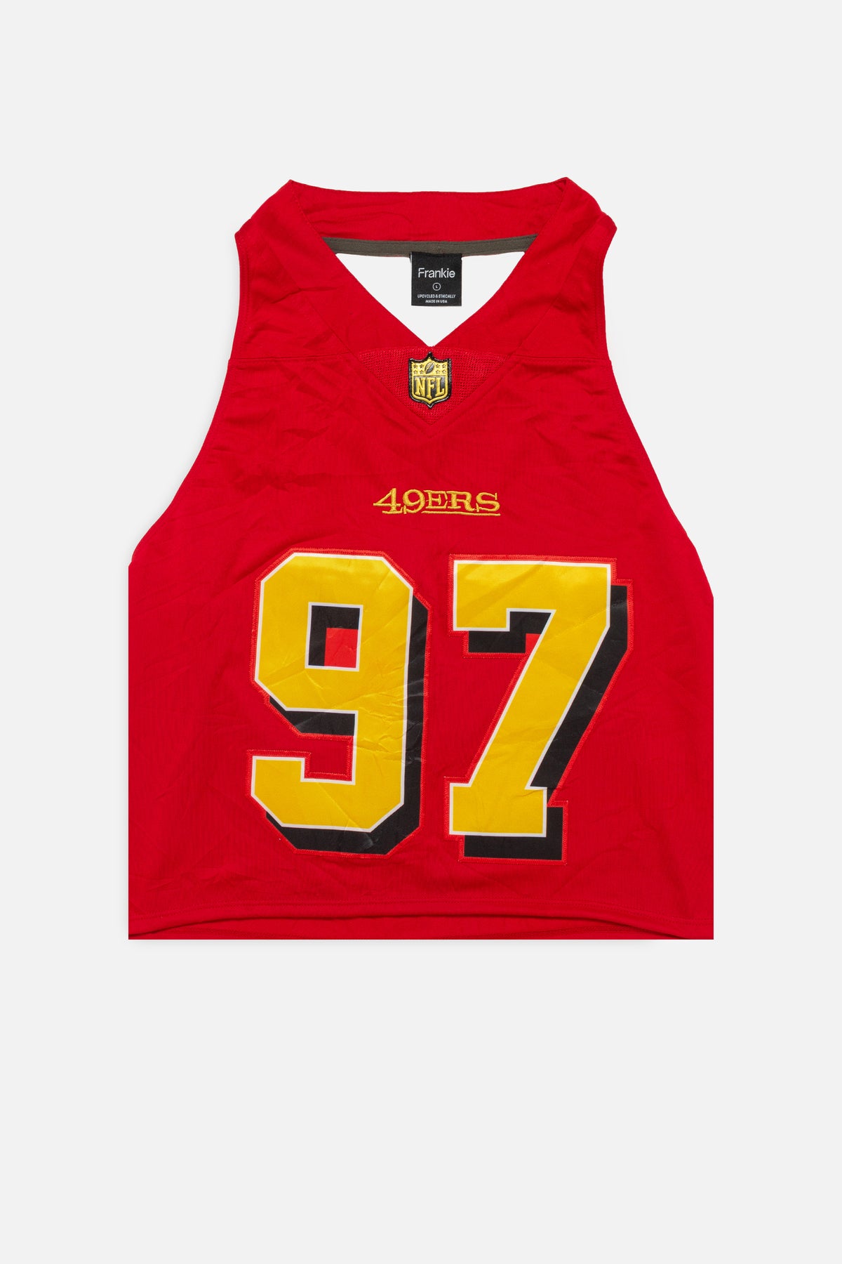 Rework San Francisco 49ers Halter Top