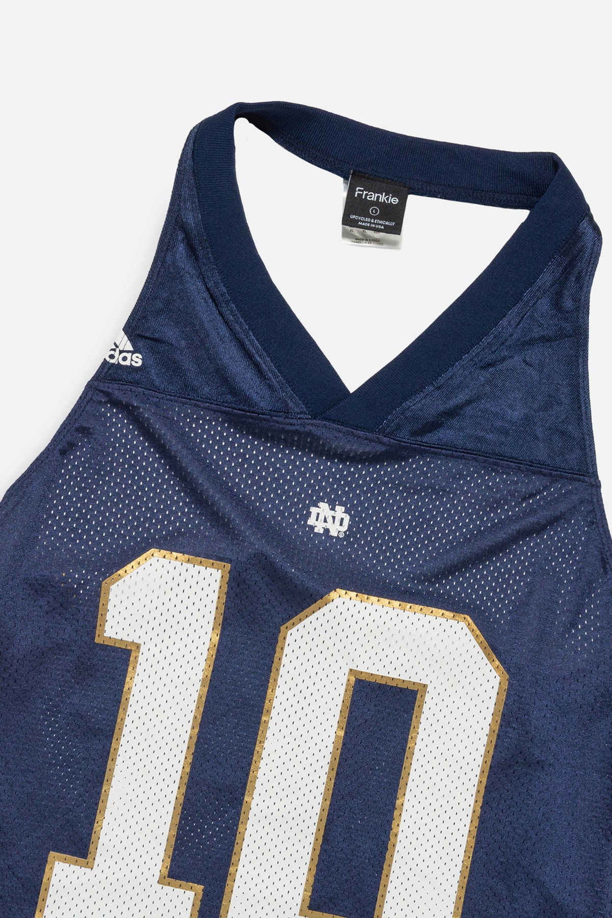 Rework Notre Dame Fighting Irish Halter Top