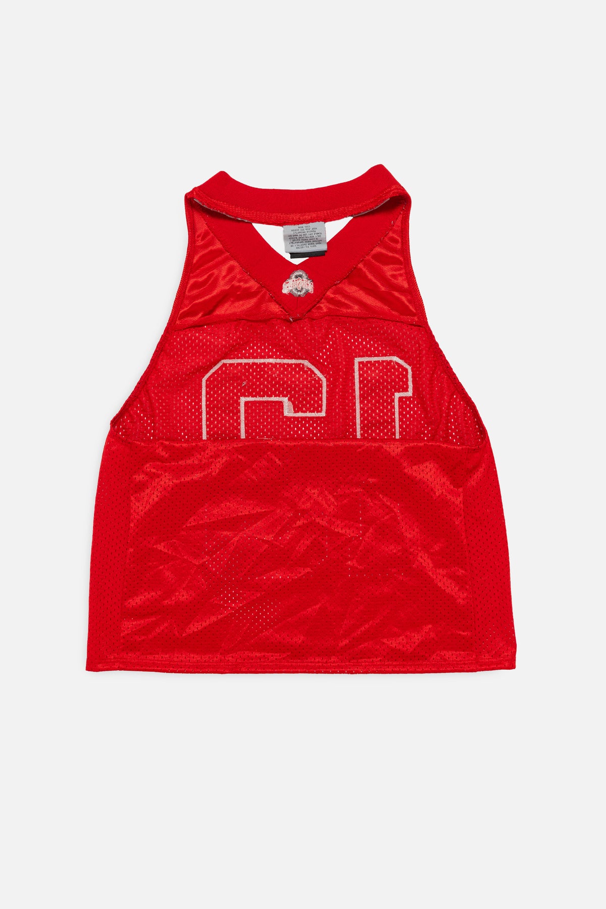 Rework Ohio State Halter Top