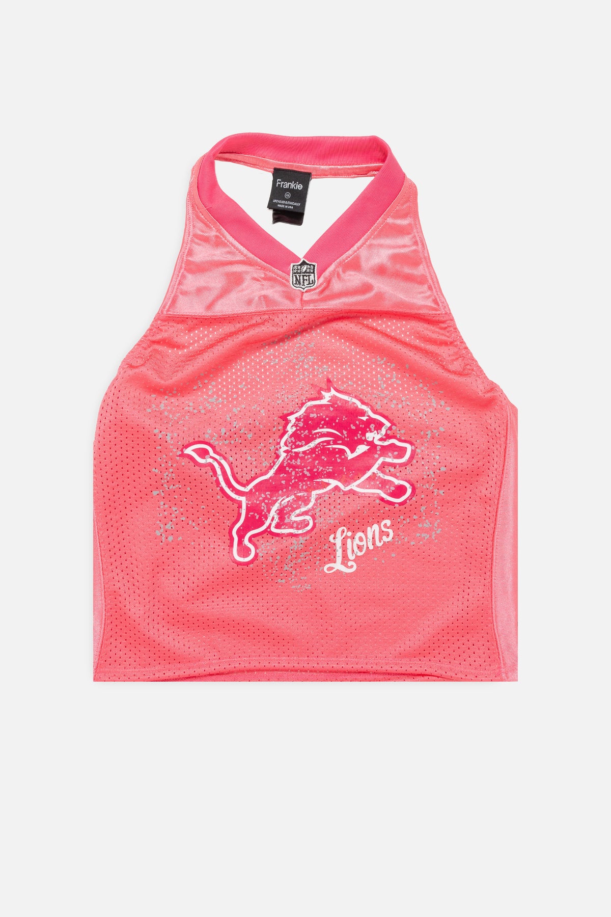 Rework Detroit Lions Halter Top