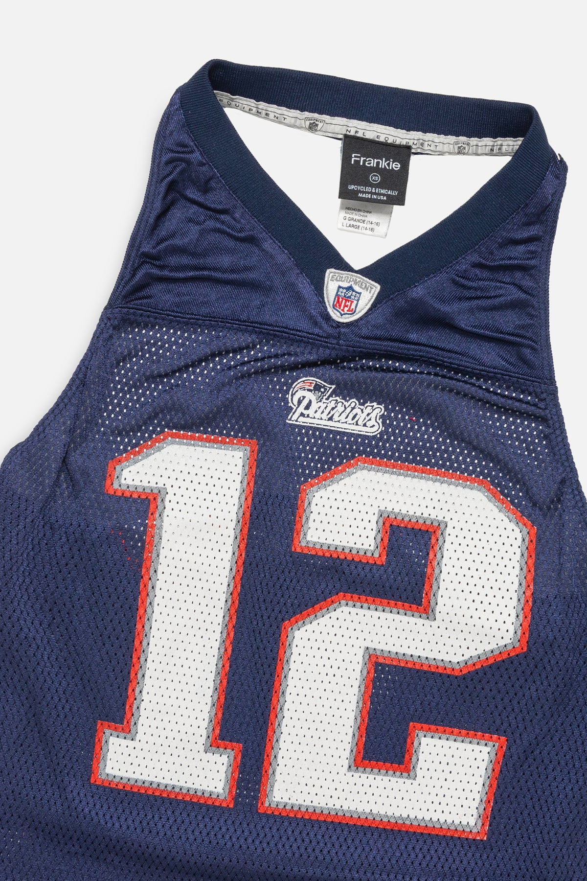Rework New England Patriots Halter Top
