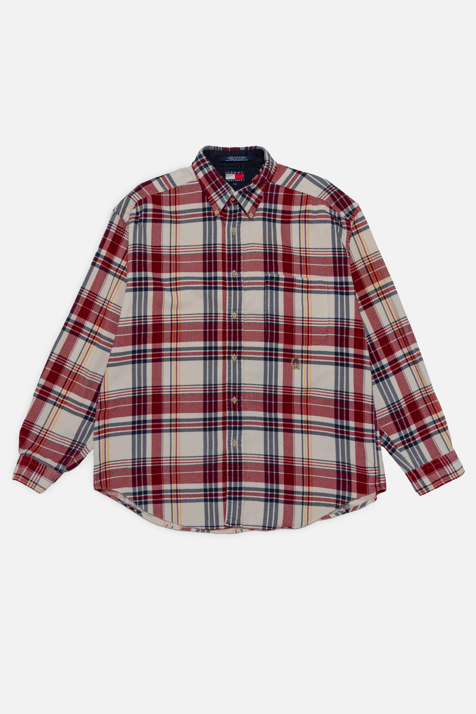 Vintage Tommy Hilfiger Corduroy Plaid Shirt