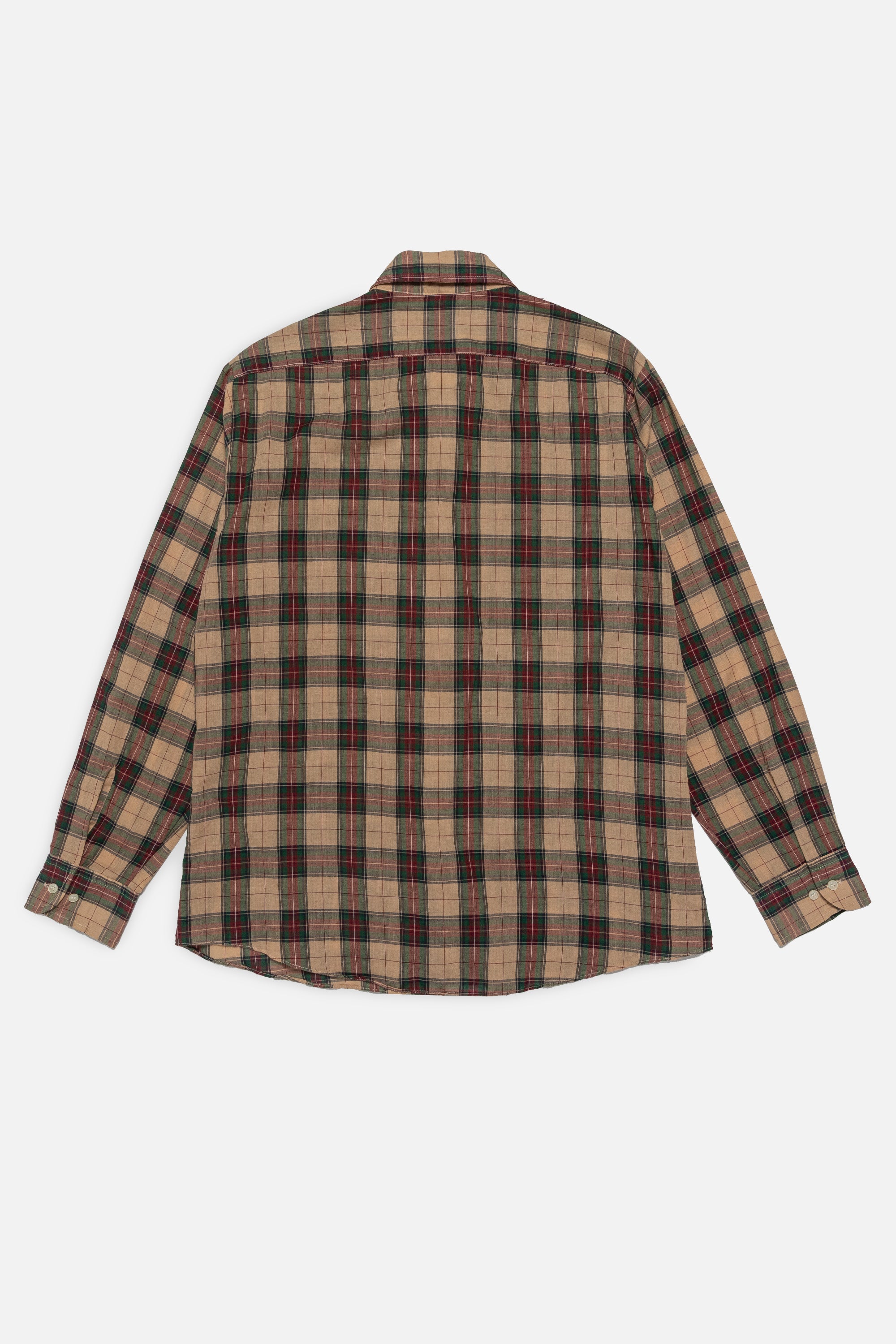 Vintage Plaid Button Down Shirt