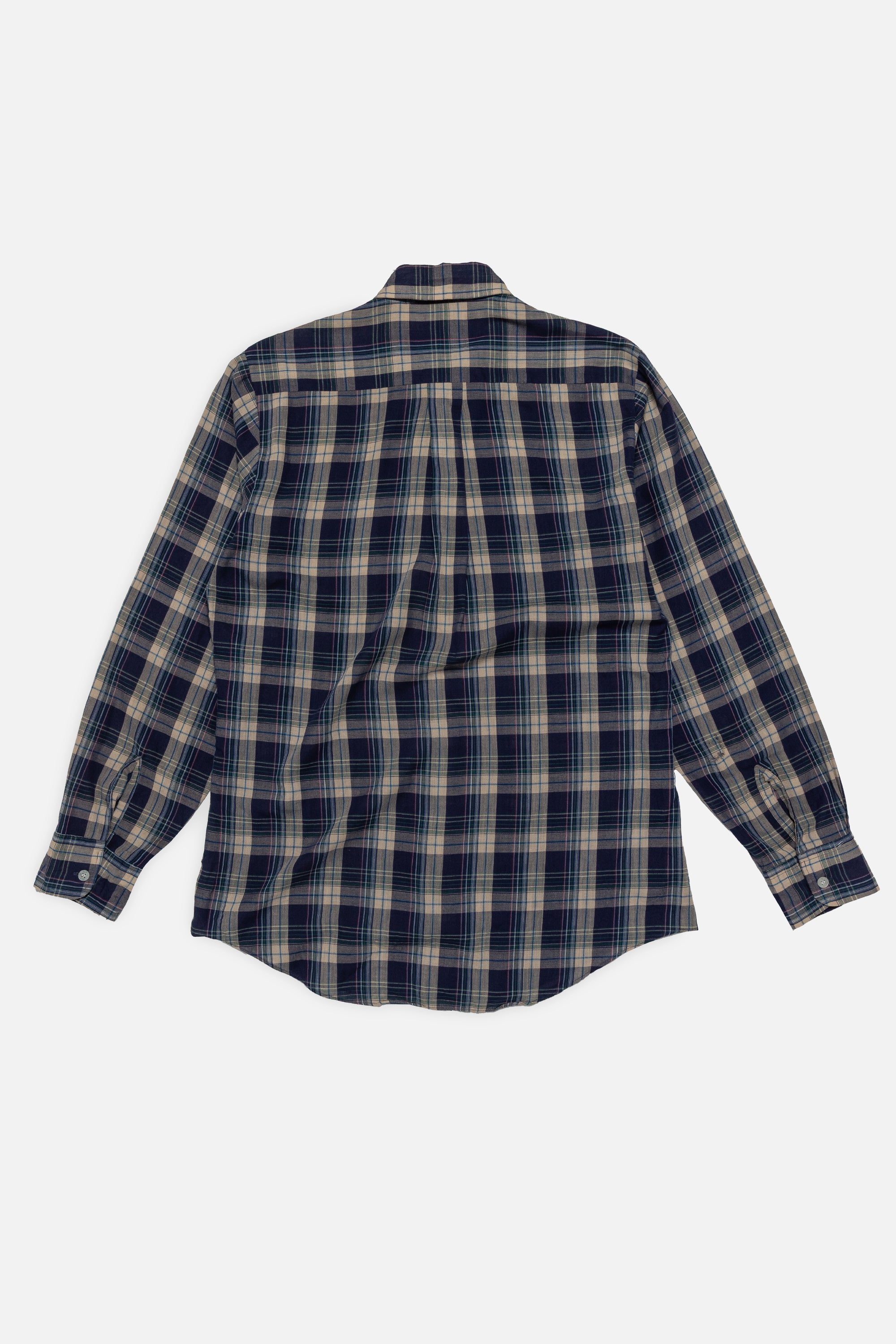 Vintage Plaid Button Down Shirt