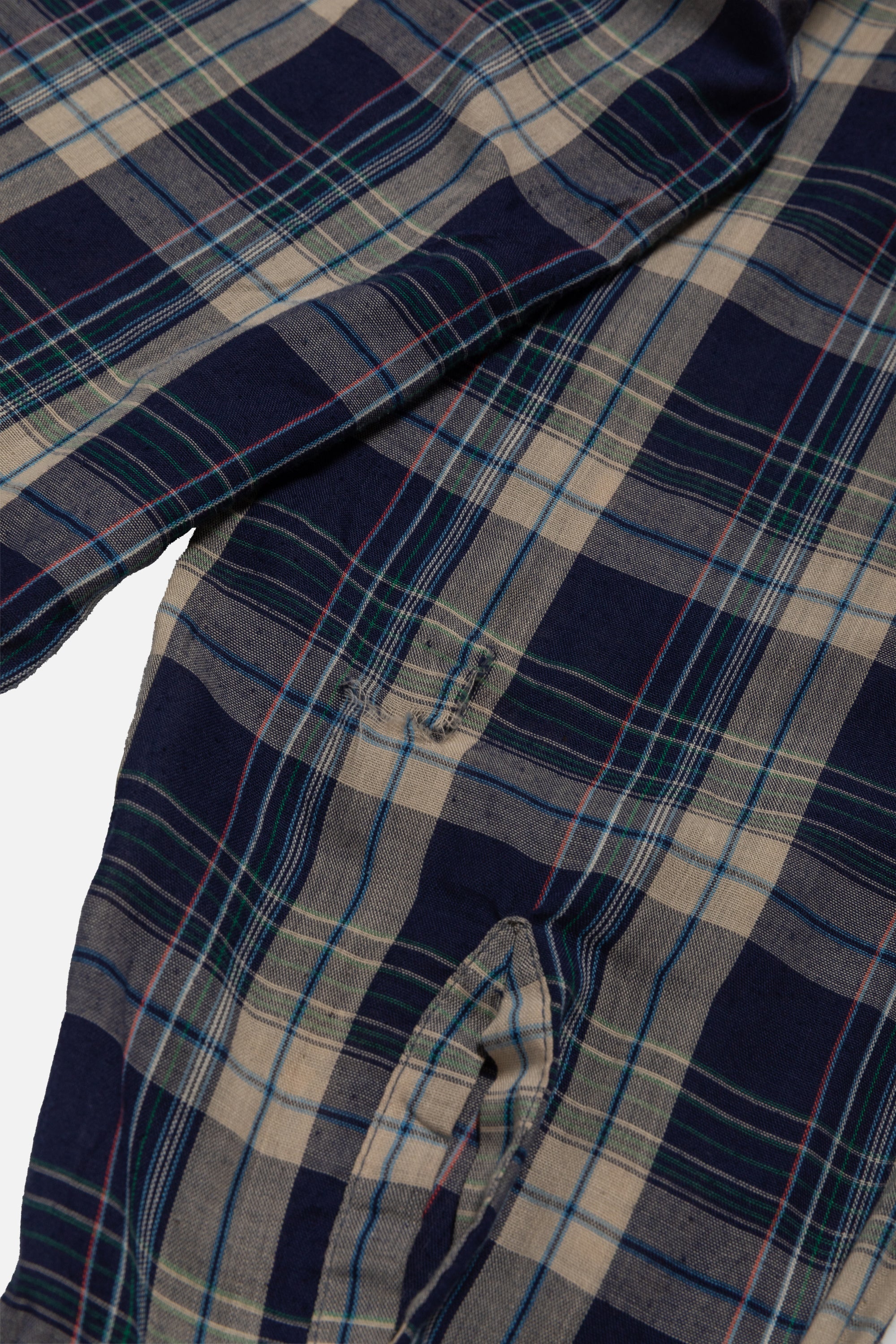 Vintage Plaid Button Down Shirt