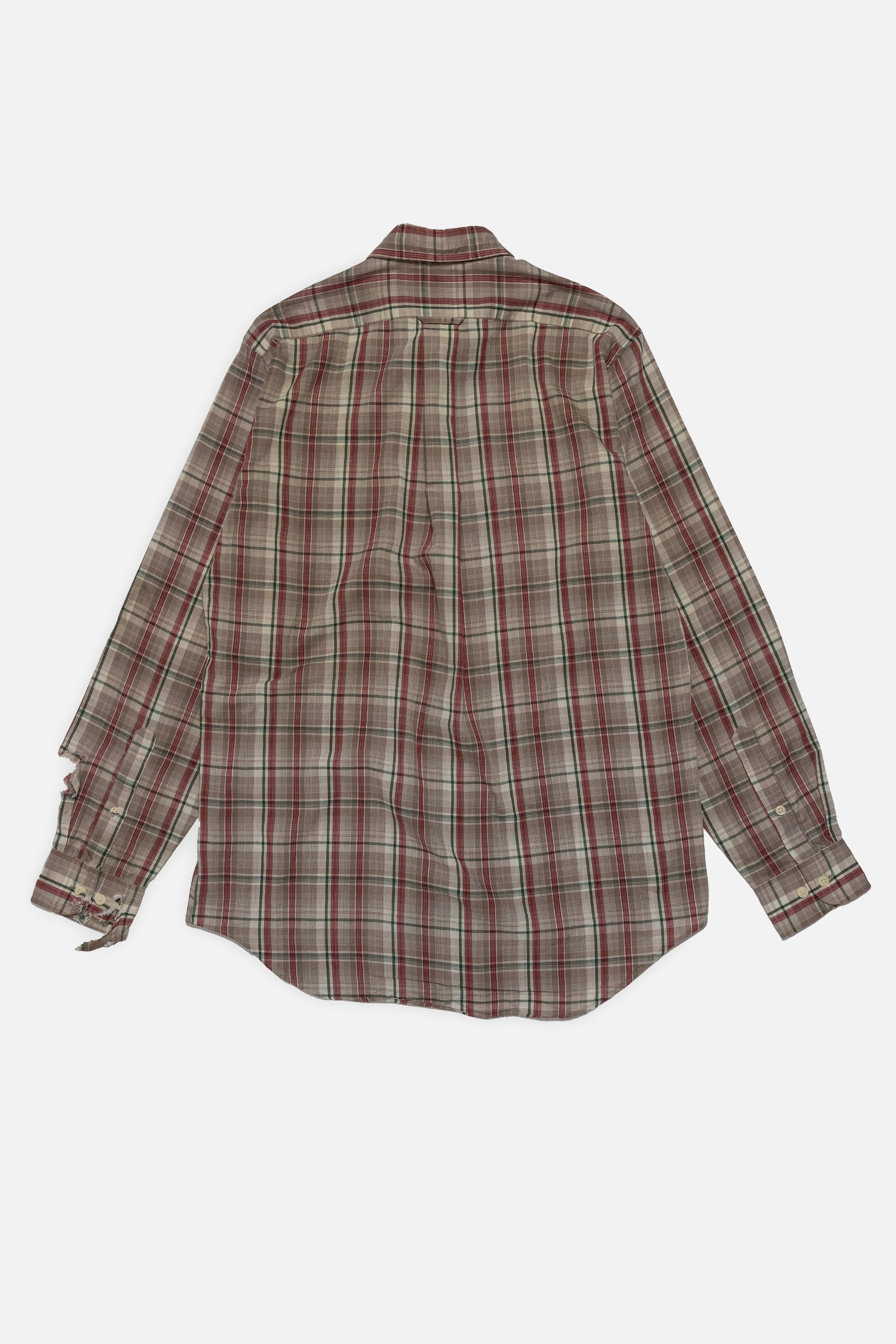 Vintage Plaid Button Down Shirt