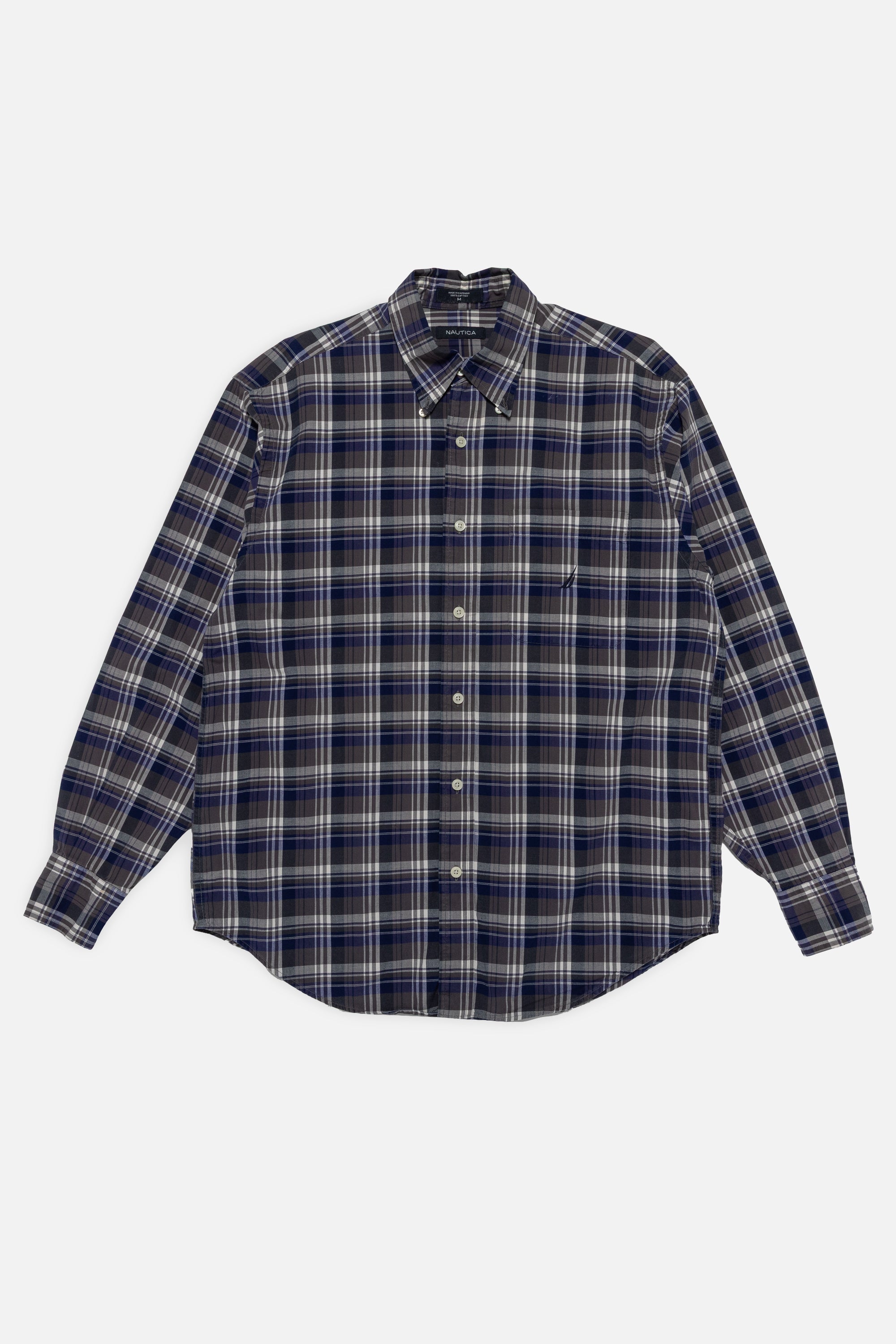 Vintage Plaid Button Down Shirt