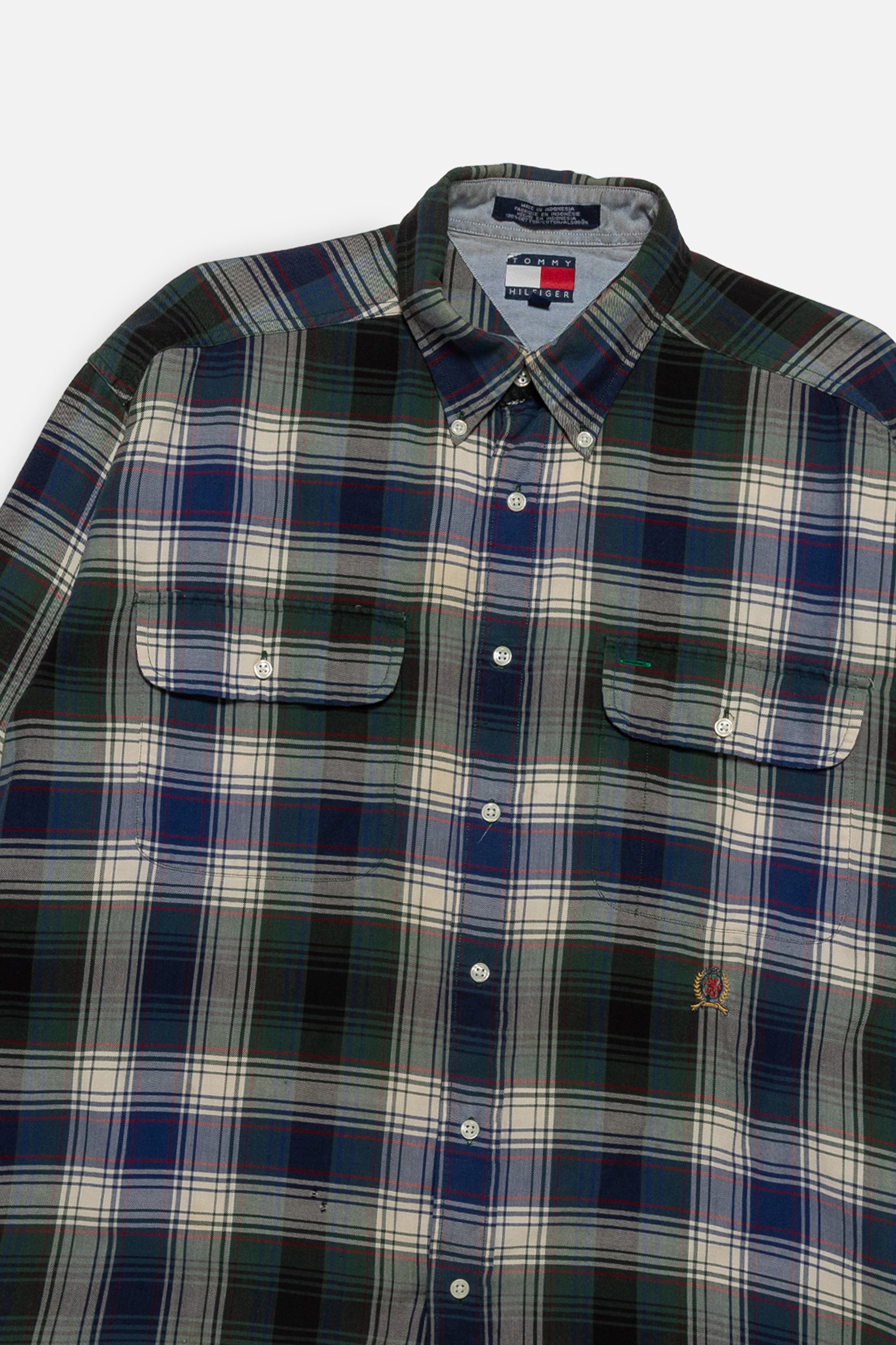 Vintage Tommy Hilfiger Plaid Button Down Shirt