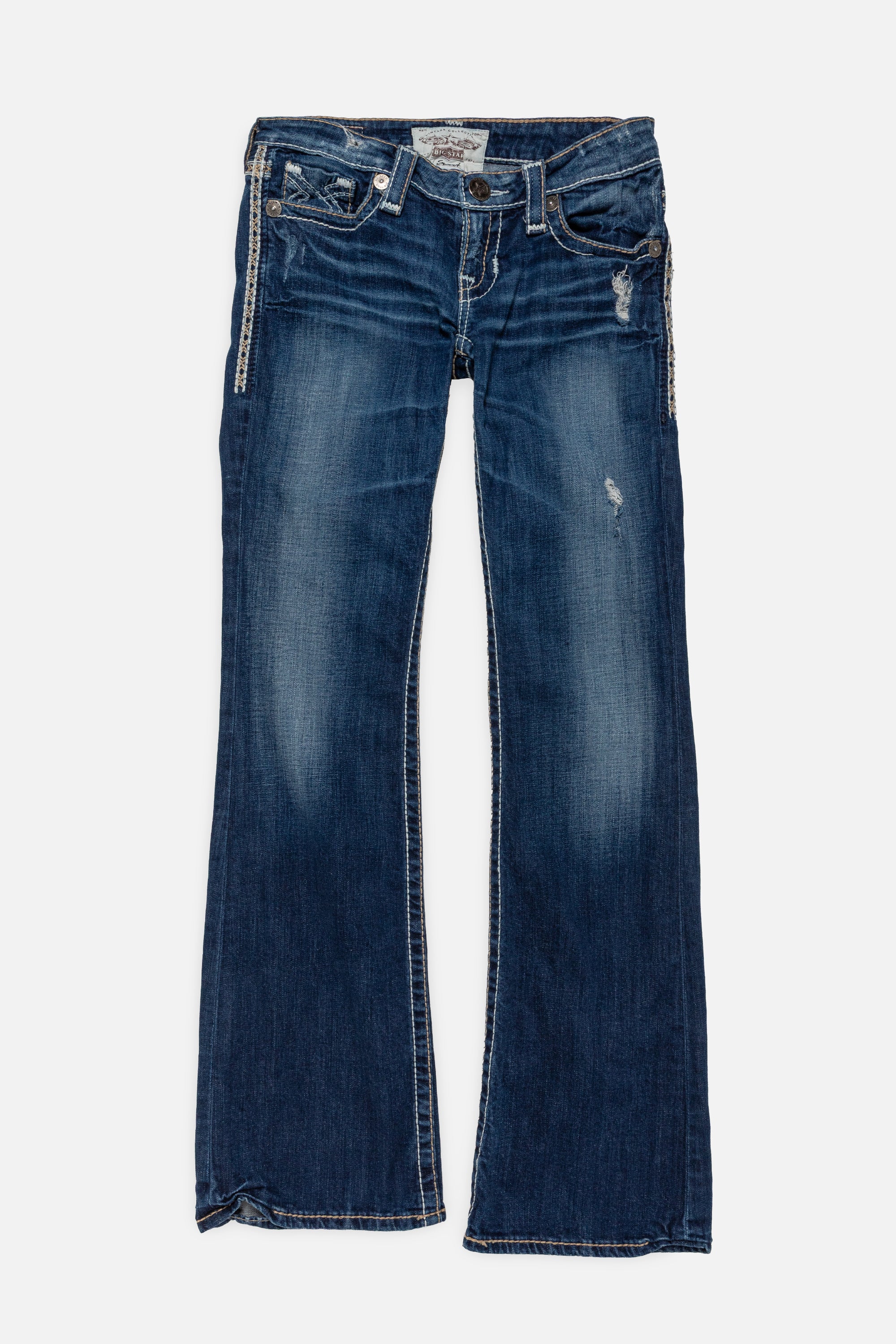 Vintage Bootcut Denim Jeans