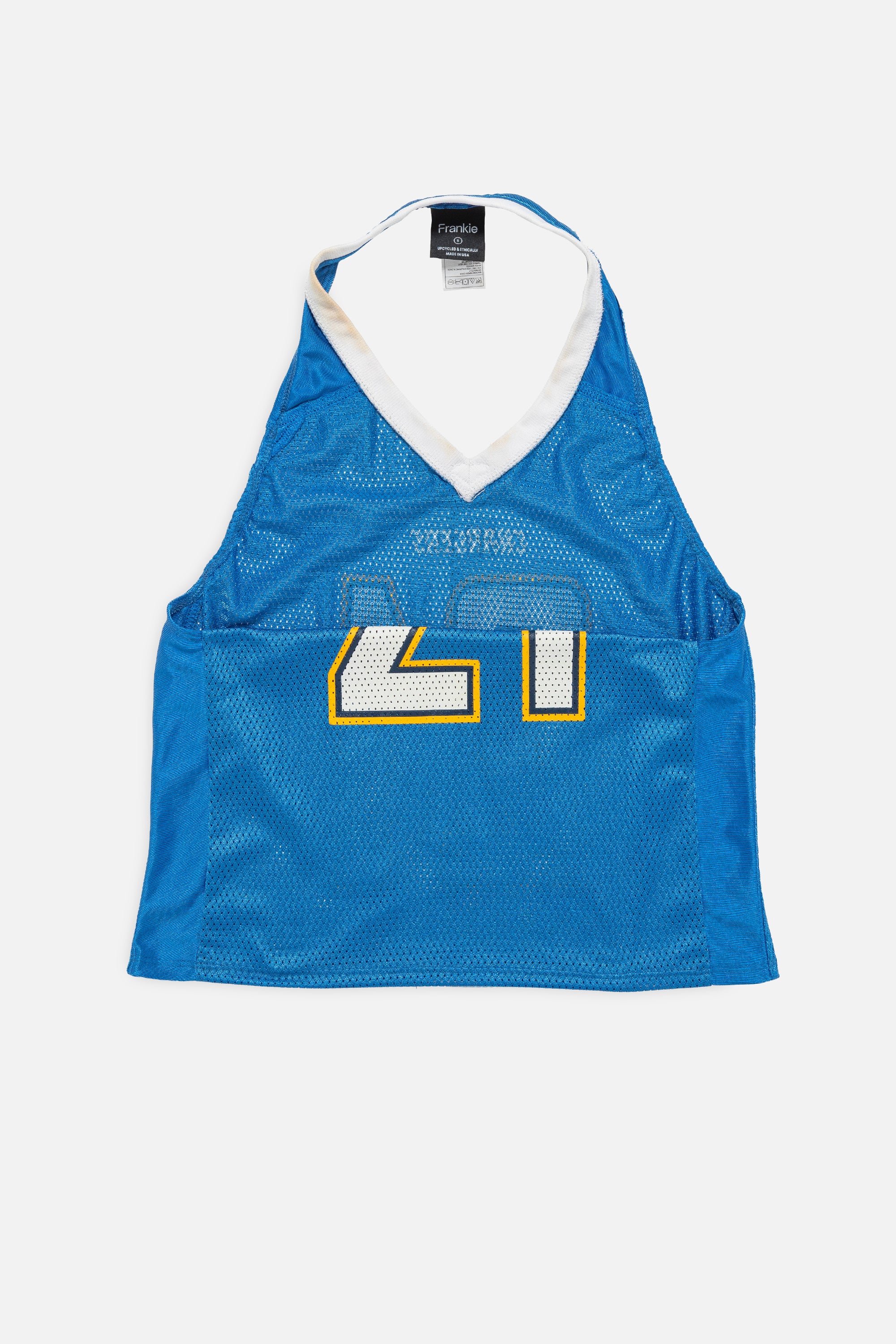 Rework Los Angeles Chargers Halter Top