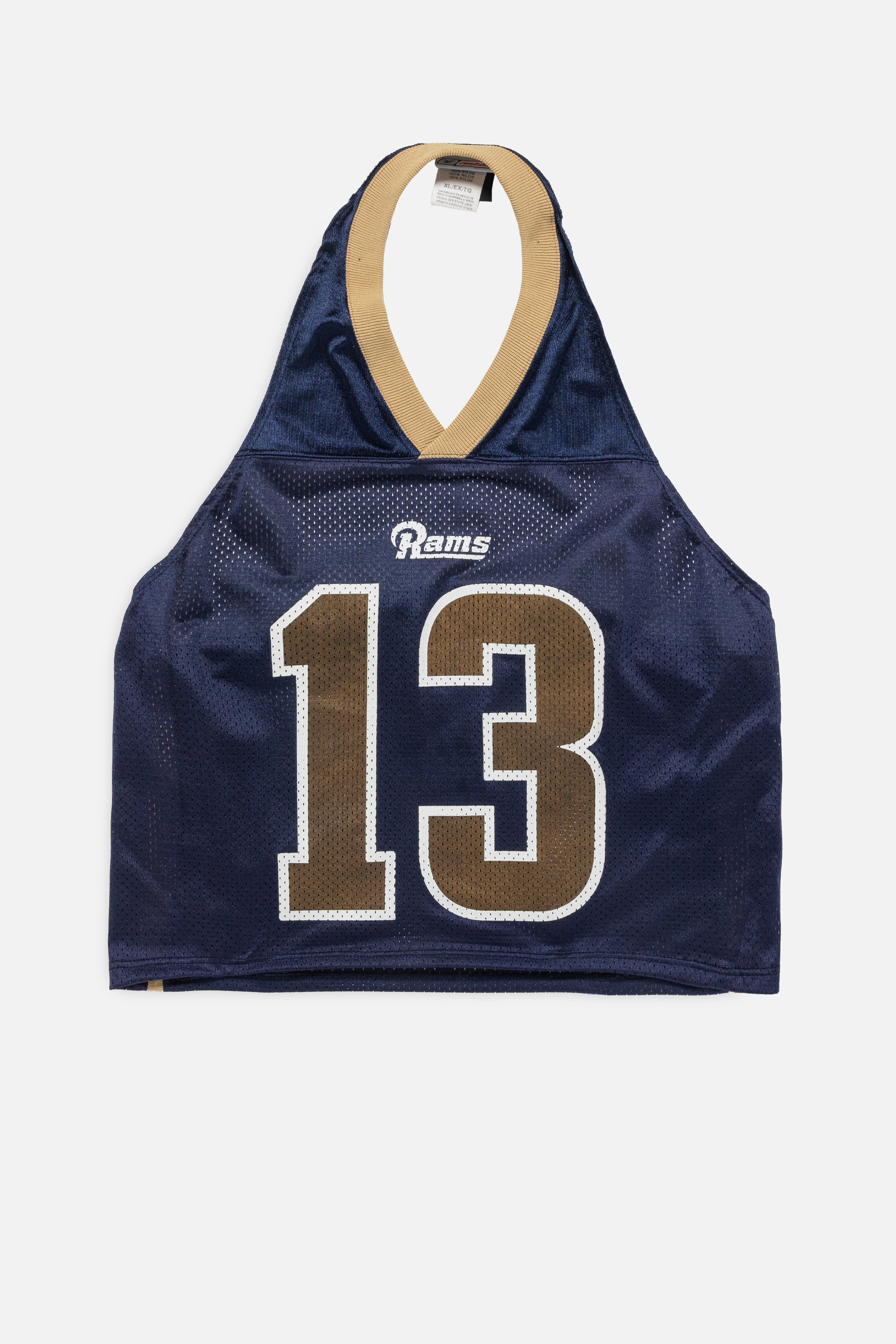 Rework St Louis Rams Halter Top