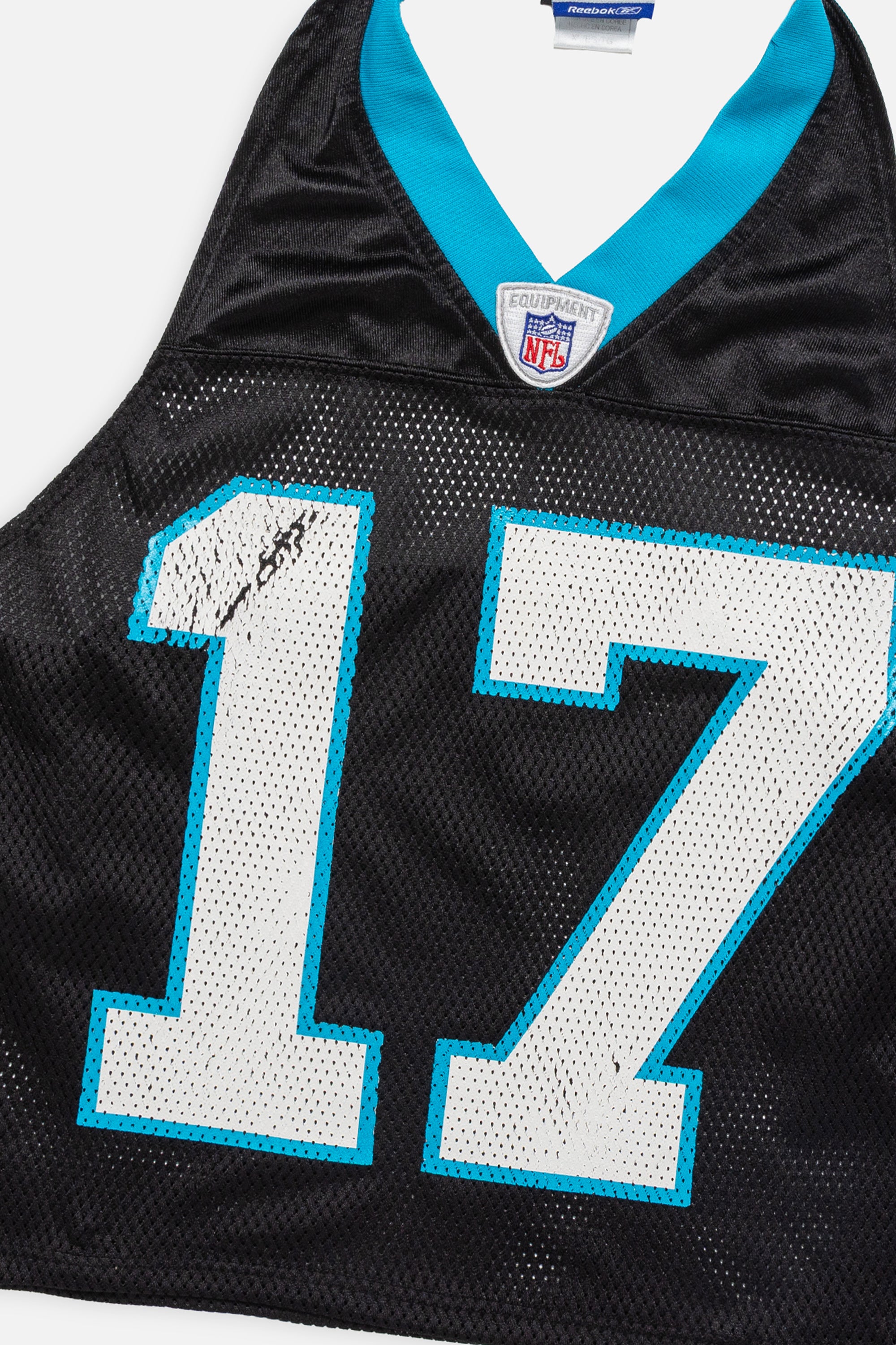 Rework Carolina Panthers Halter Top