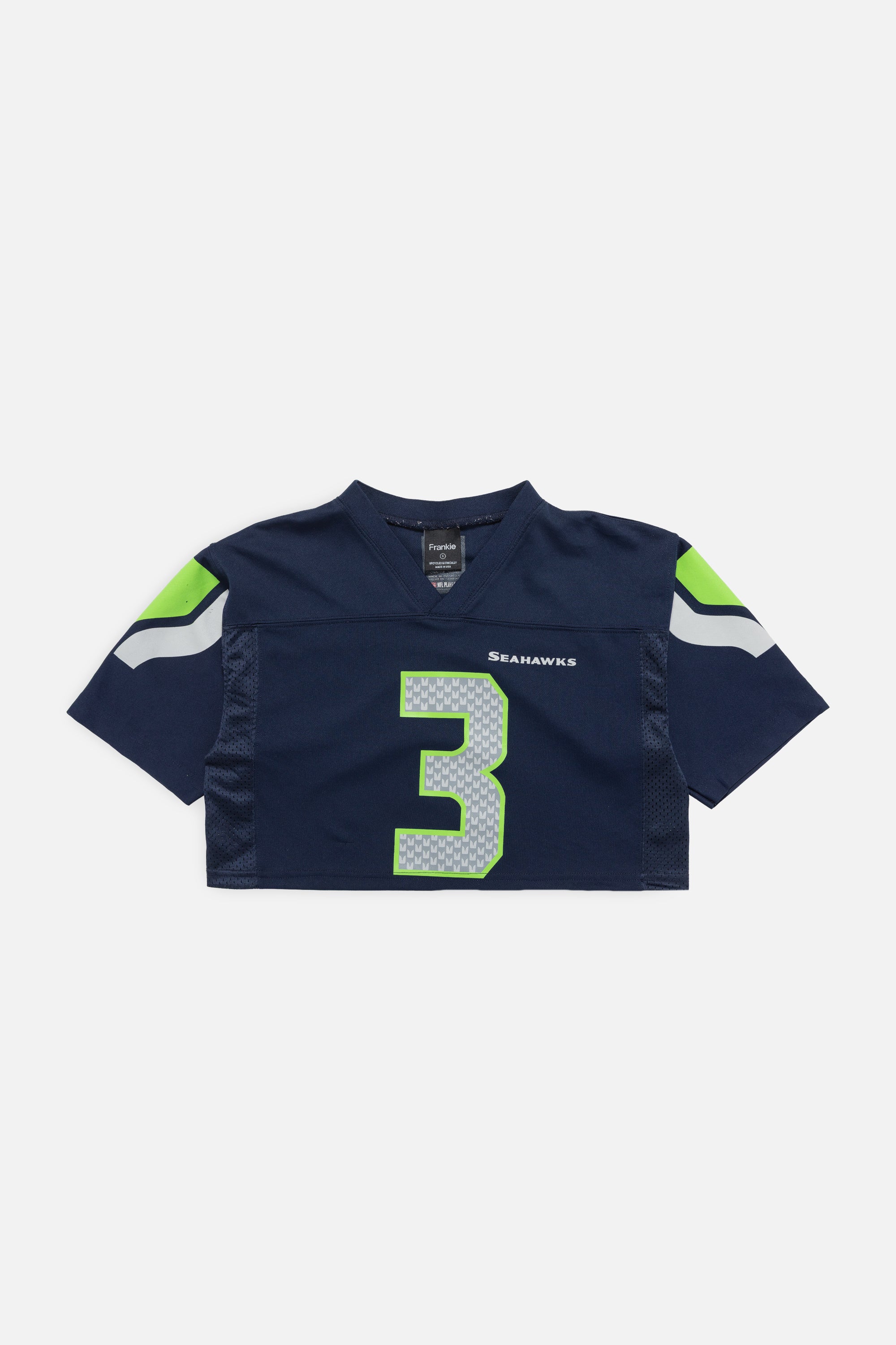 Rework Seattle Seahawks Crop Jersey