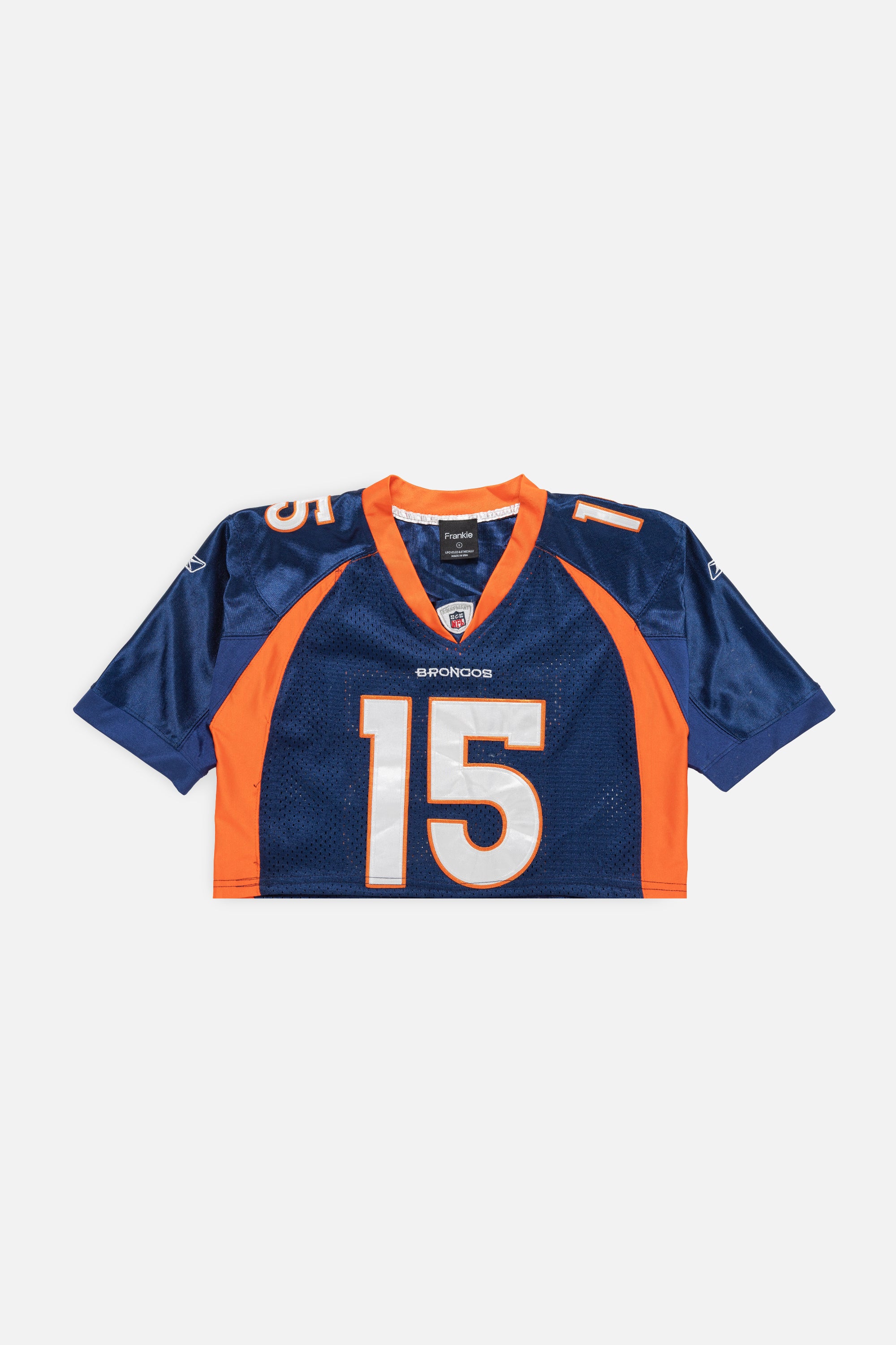 Rework Denver Broncos Crop Jersey