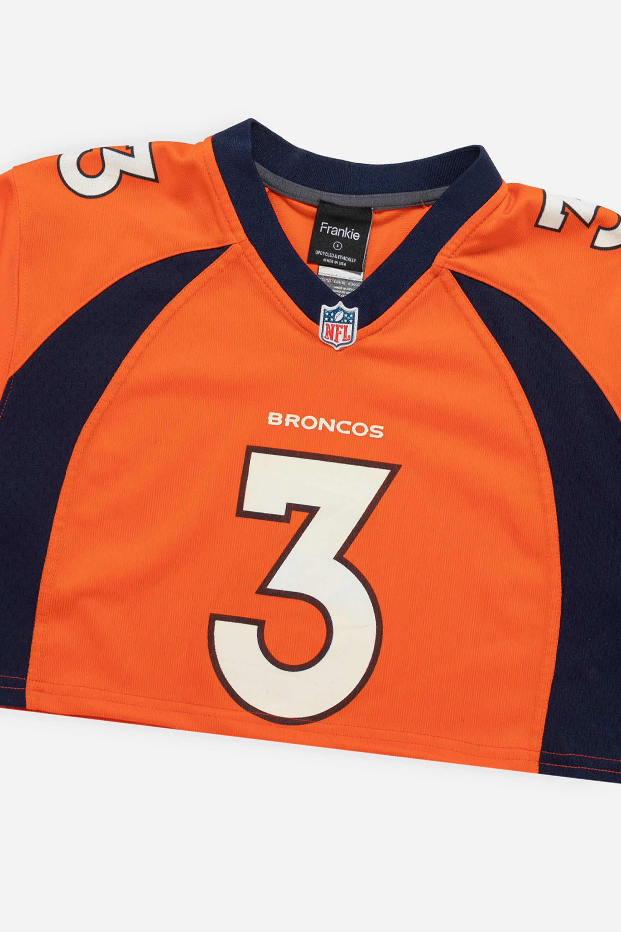 Rework Denver Broncos Crop Jersey