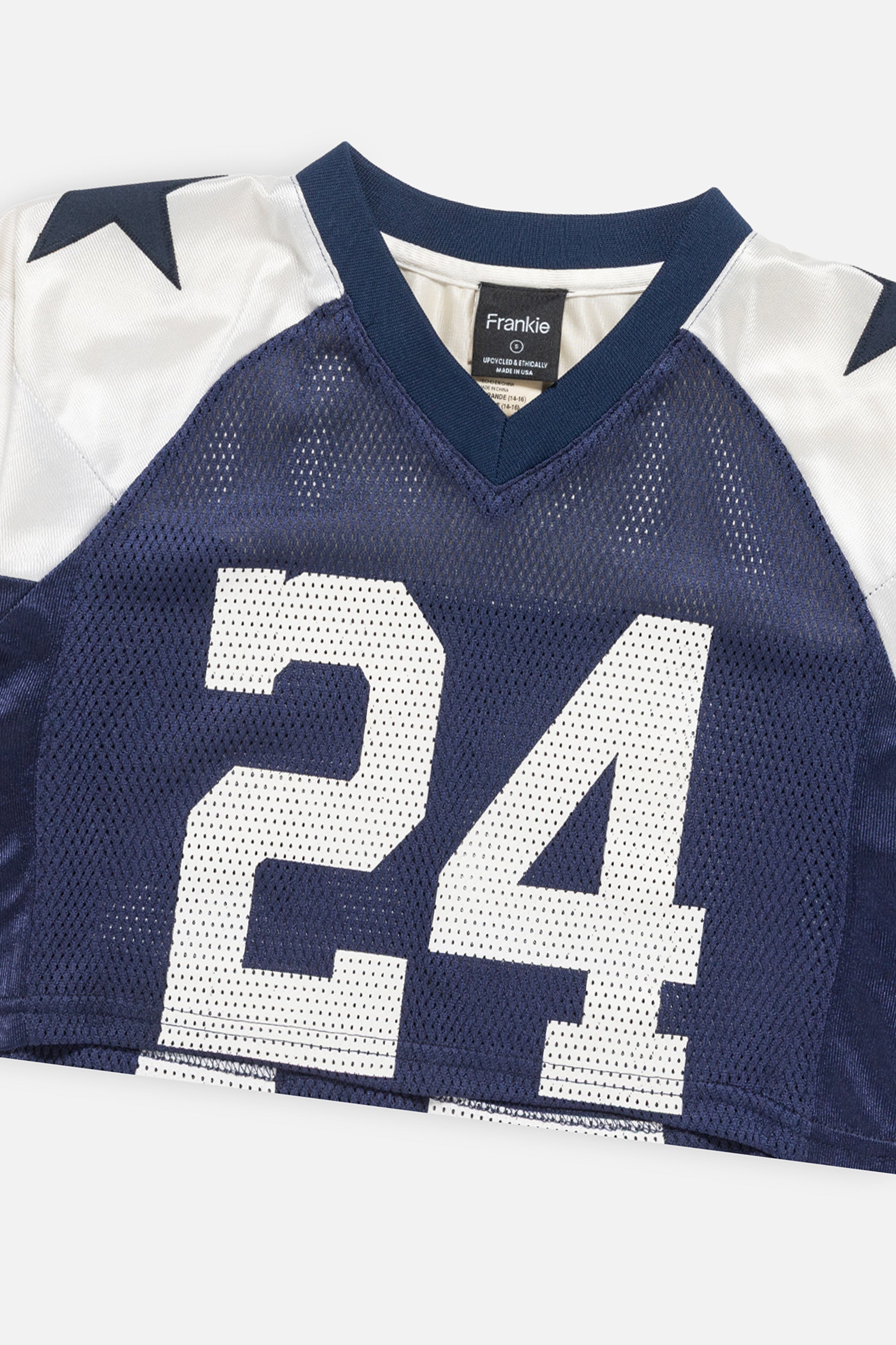 Rework Dallas Cowboys Crop Jersey