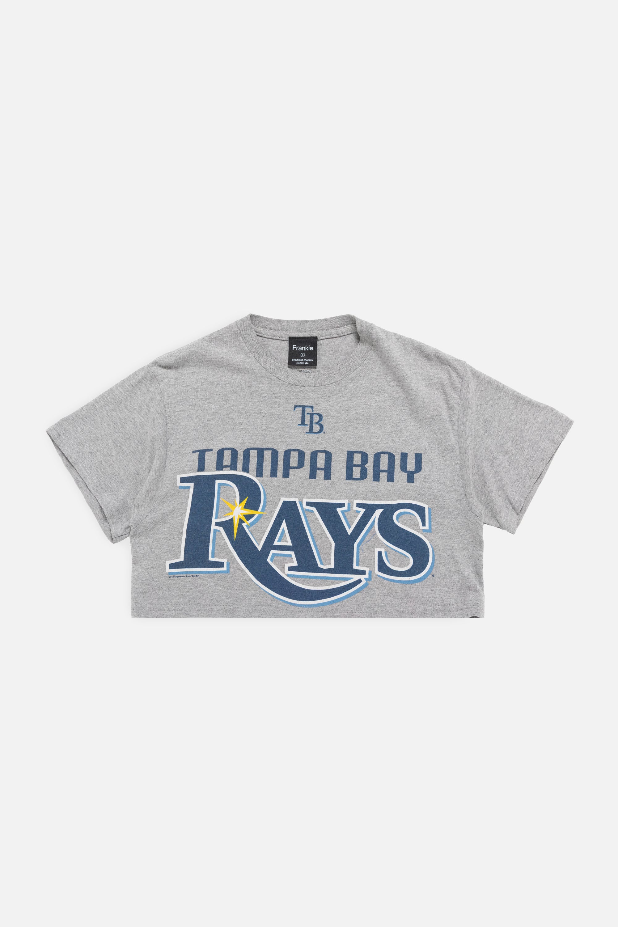 Rework Tampa Bay Rays Crop Tee