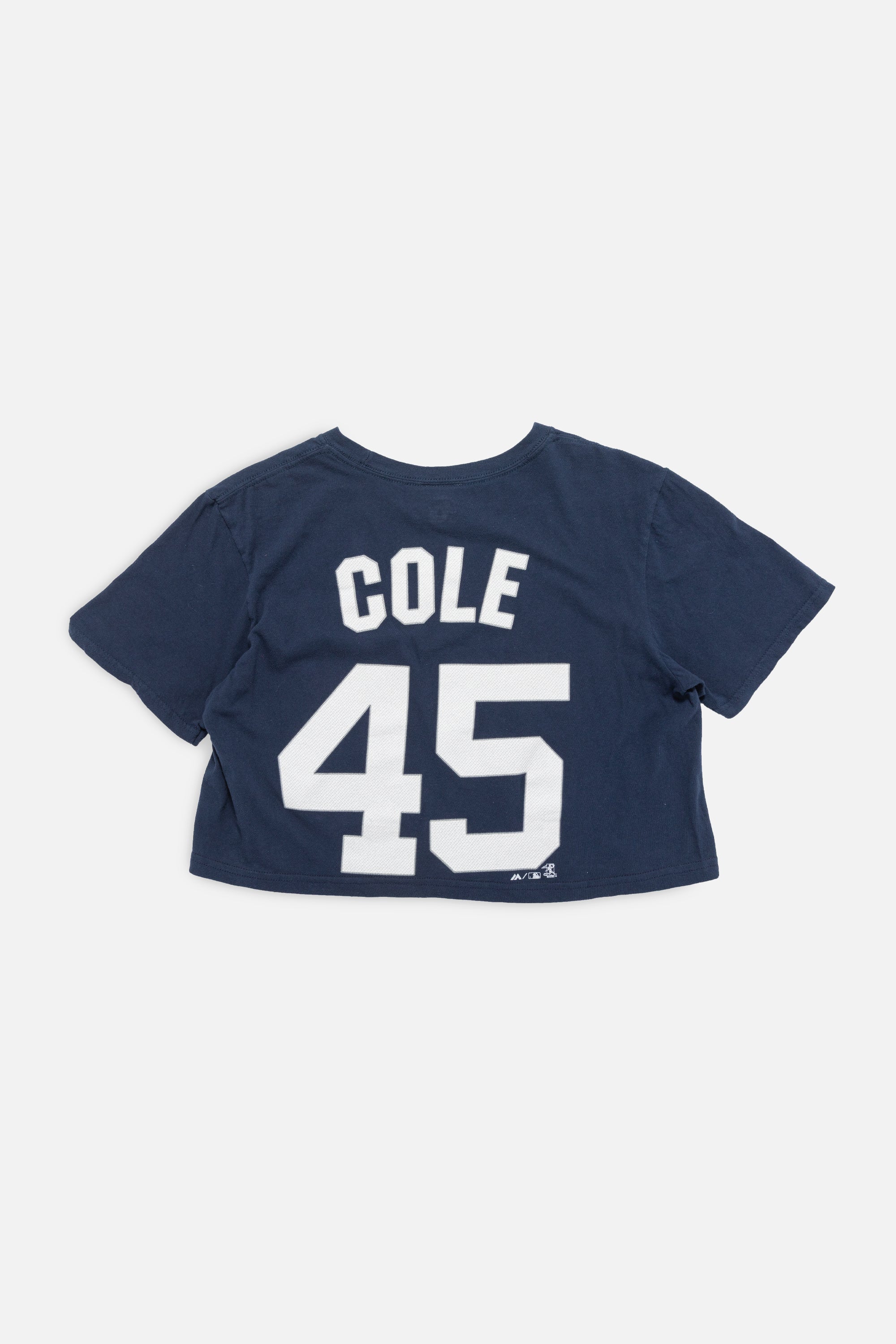 Rework New York Yankees Crop Tee