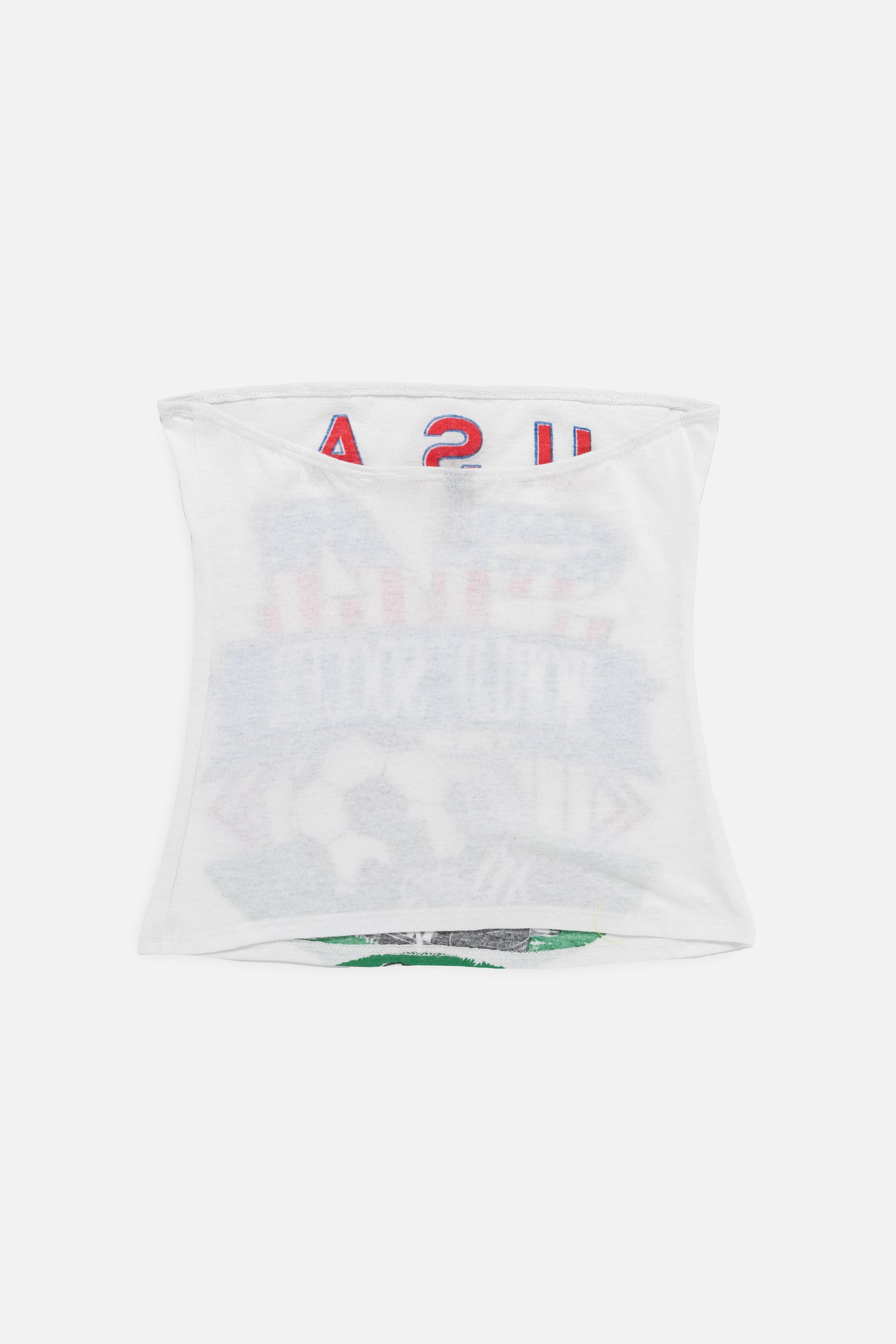 Rework USA World Soccer Tube Top