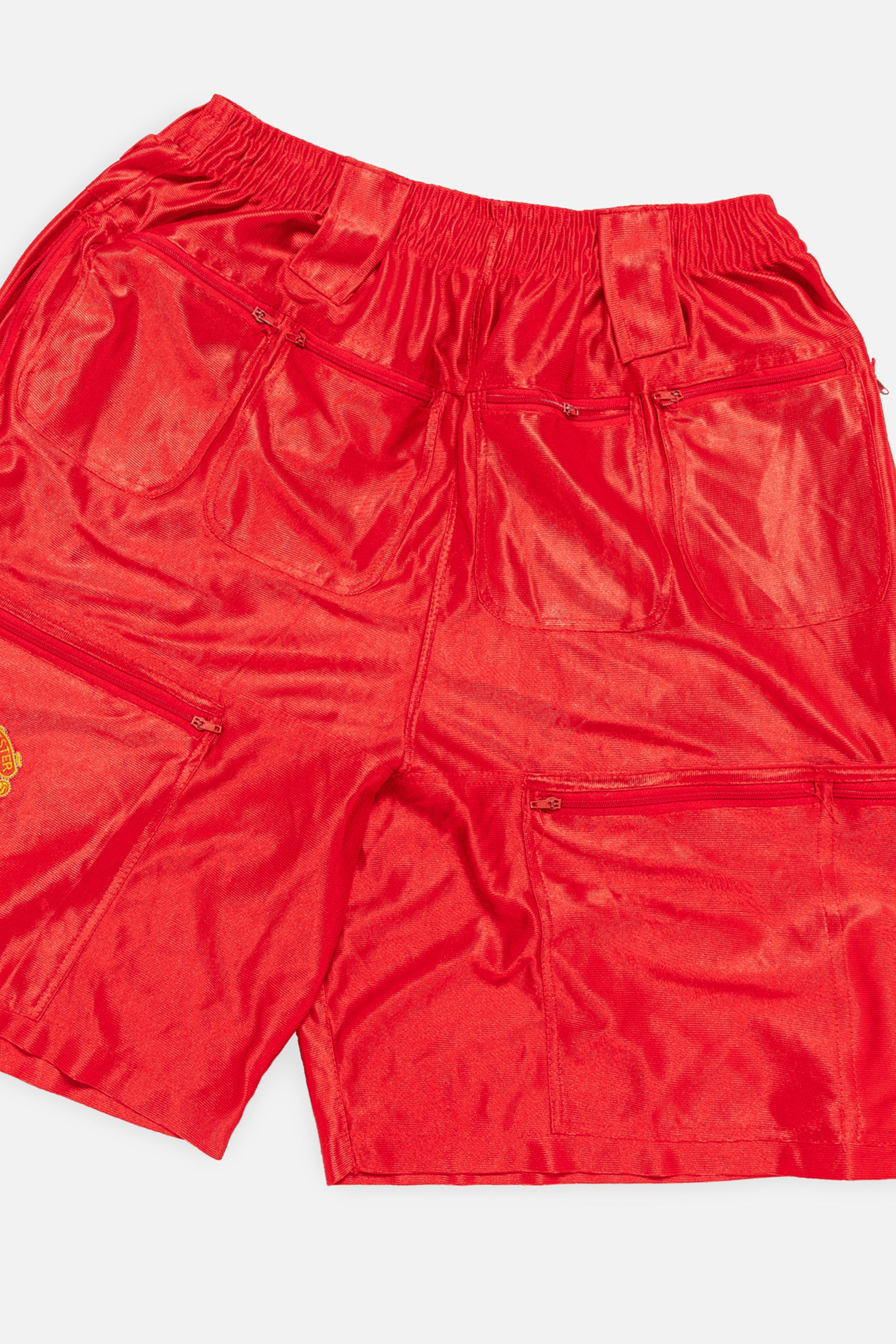 Vintage Manchester United Cargo Shorts-Frankie Collective-Rework-Vintage-Streetwear