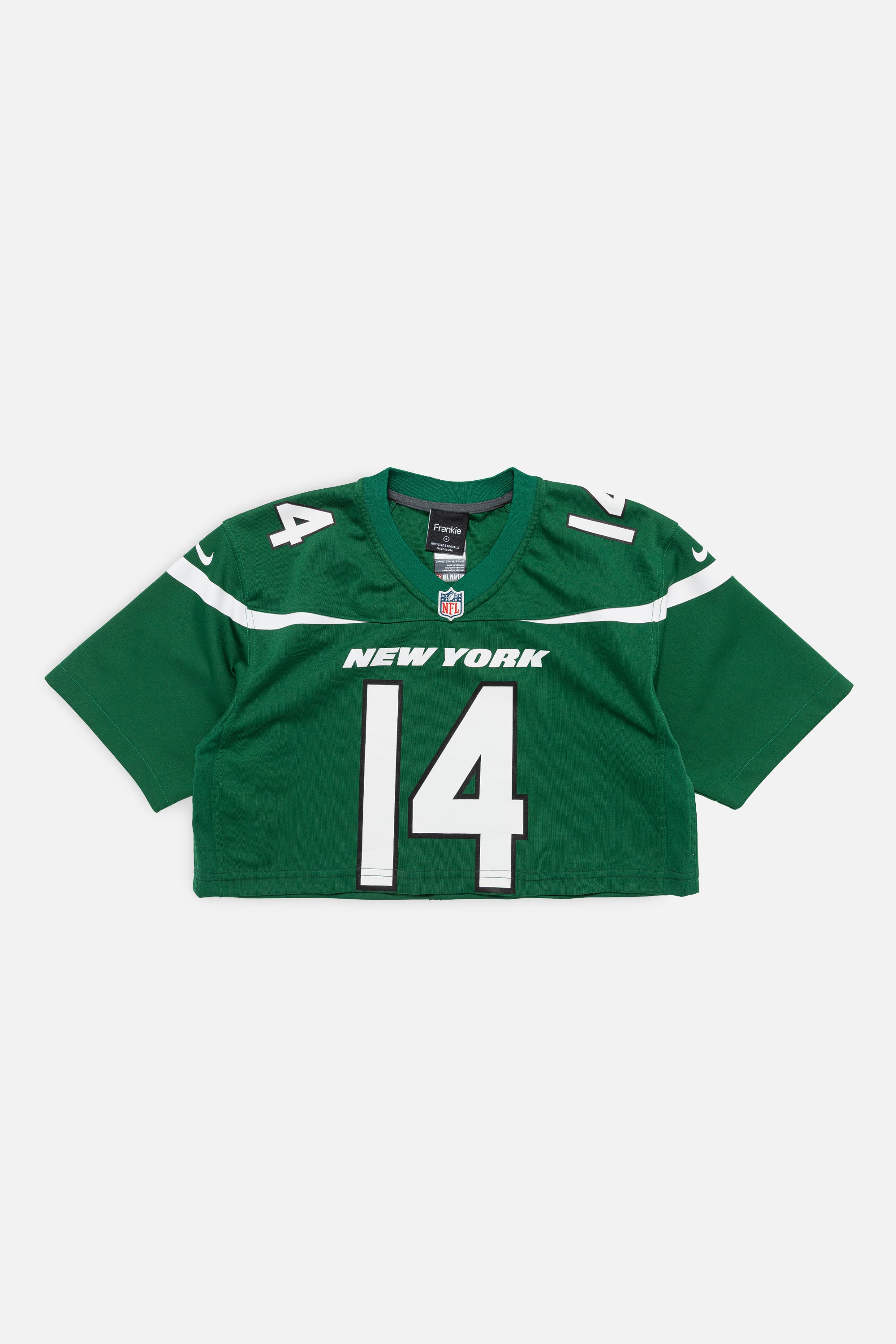 Rework New York Jets Crop Jersey