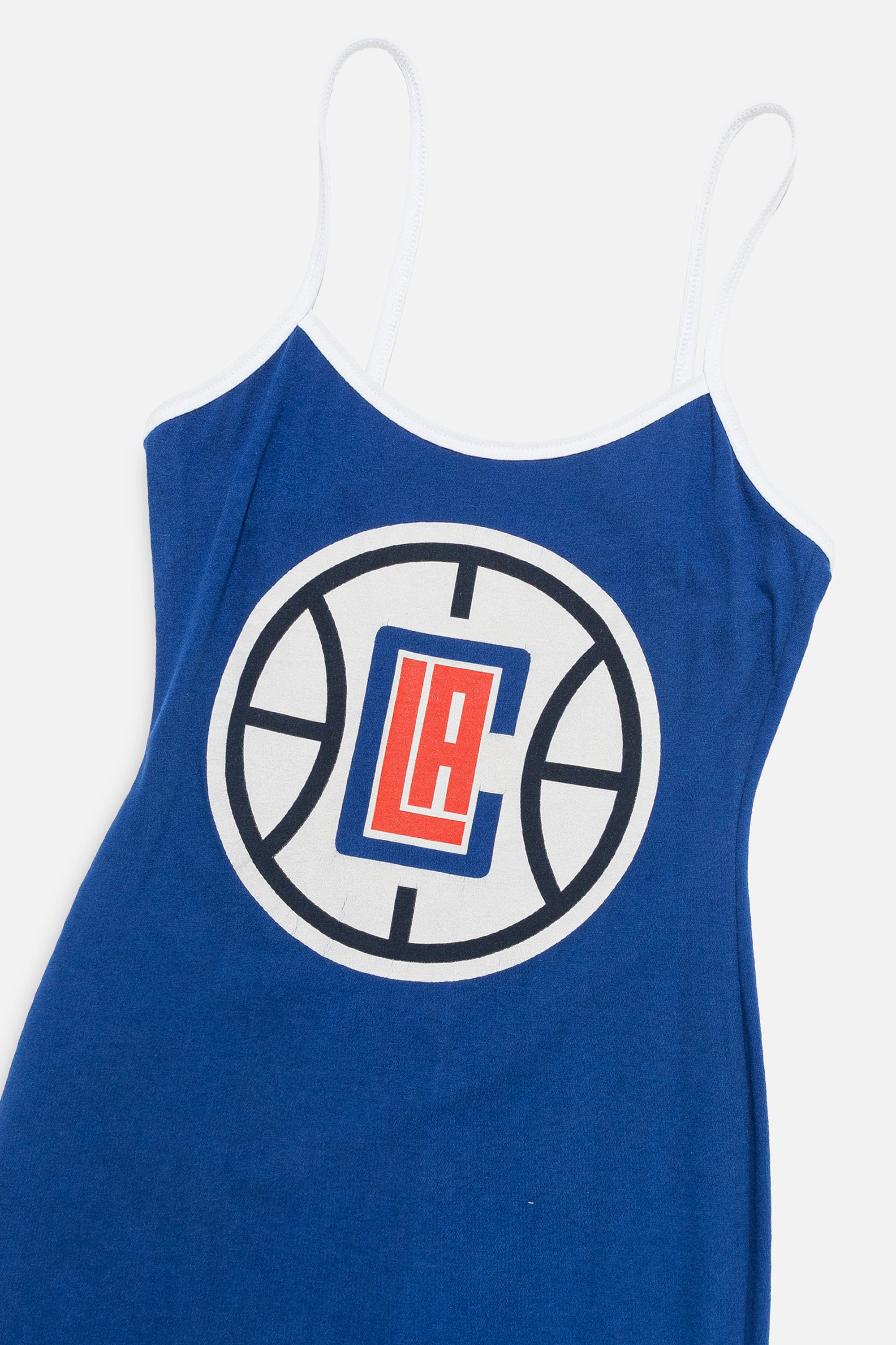 Rework LA Clippers Mini Dress-NBA-Frankie Collective-Rework-Vintage-Streetwear